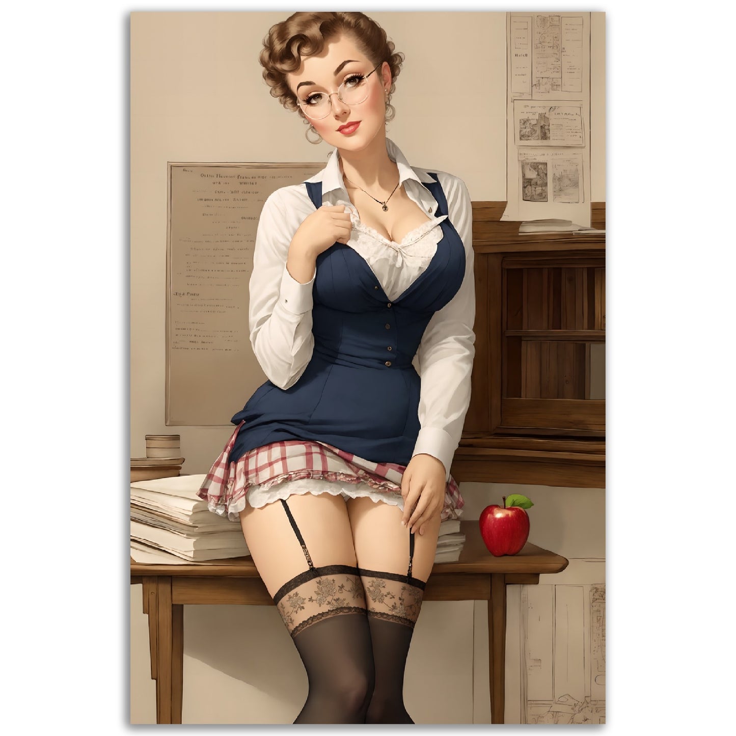 Daily Pinup #20 - The Teacher Wall Art
