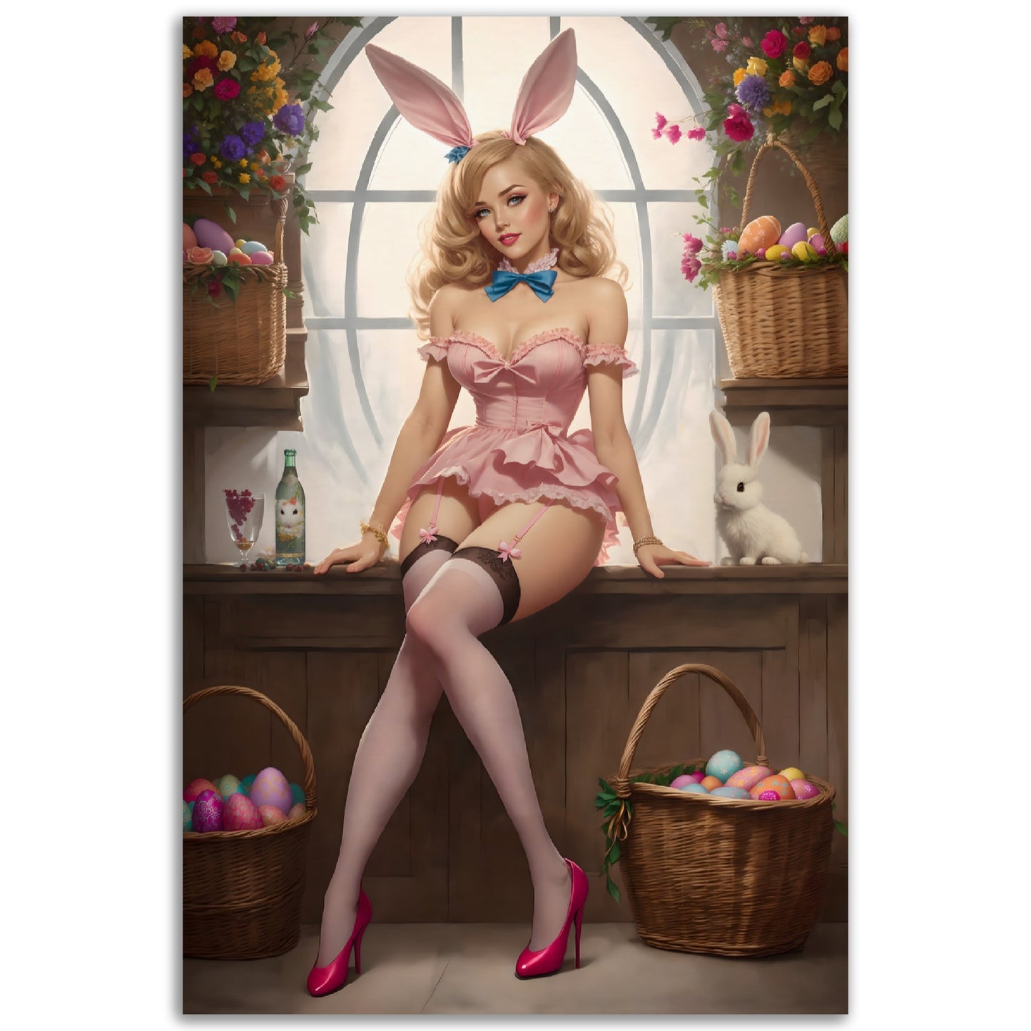 Daily Pinup #39 - The Real Easter Bunny Wall Art