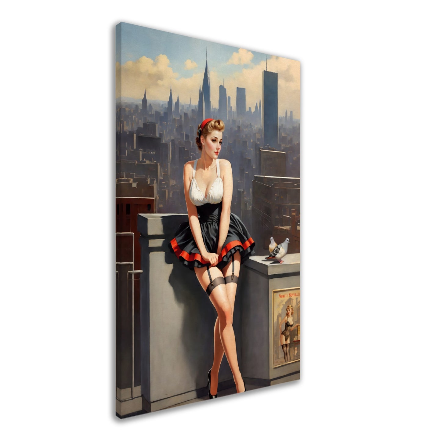 Daily Pinup #59 - Rooftop Wall Art