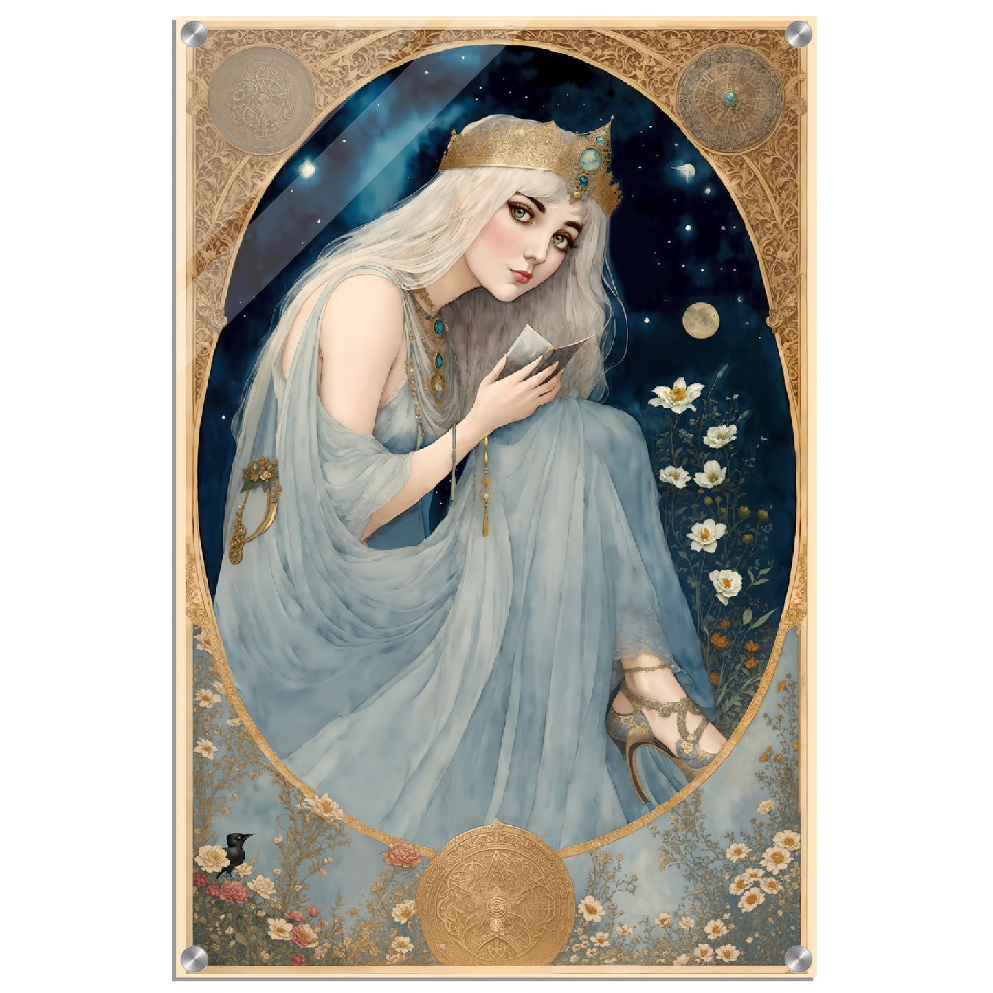 Daily Pinup #70 - Sophia Goddess of Wisdom Wall Art