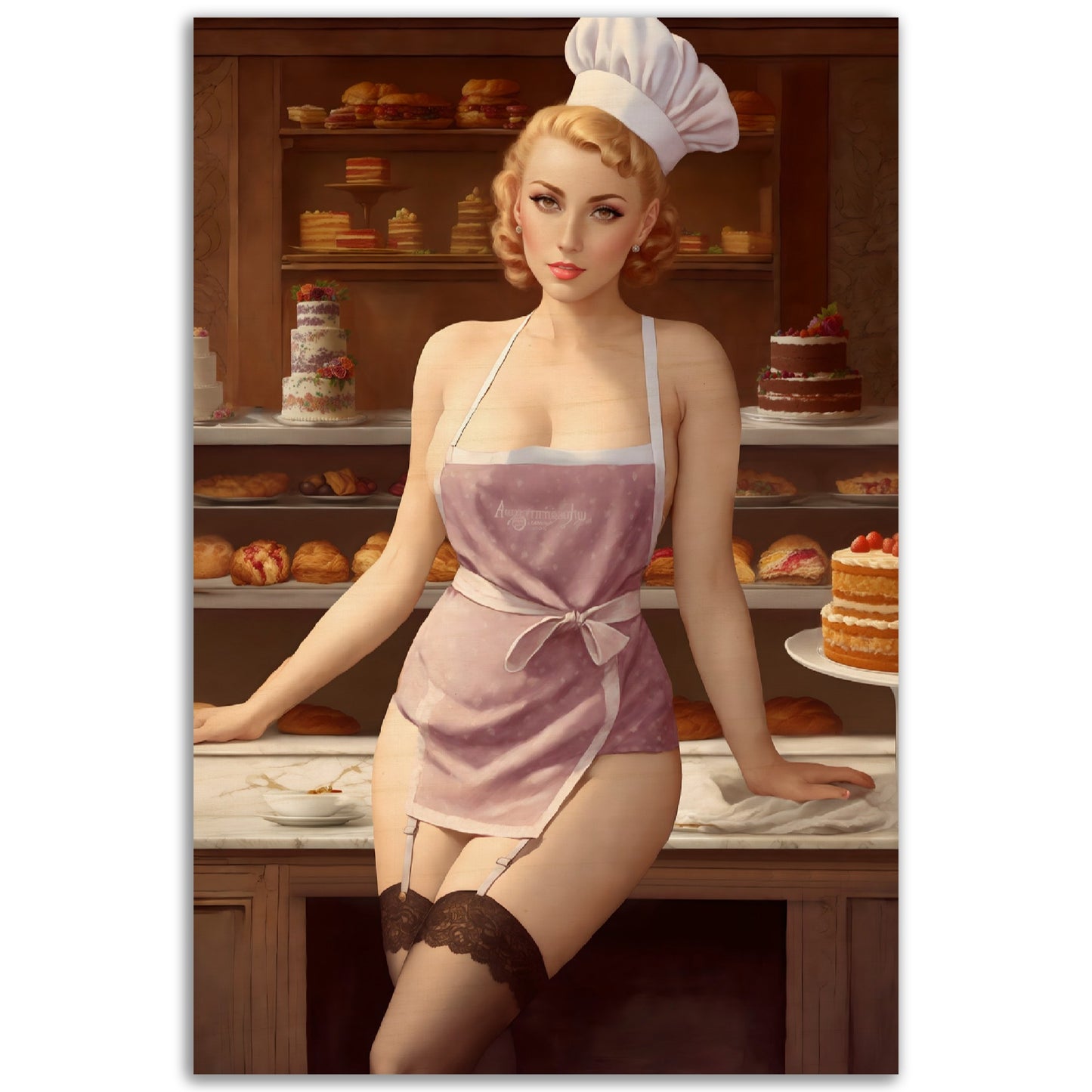 Daily Pinup #40 - Pastry Chef Wall Art