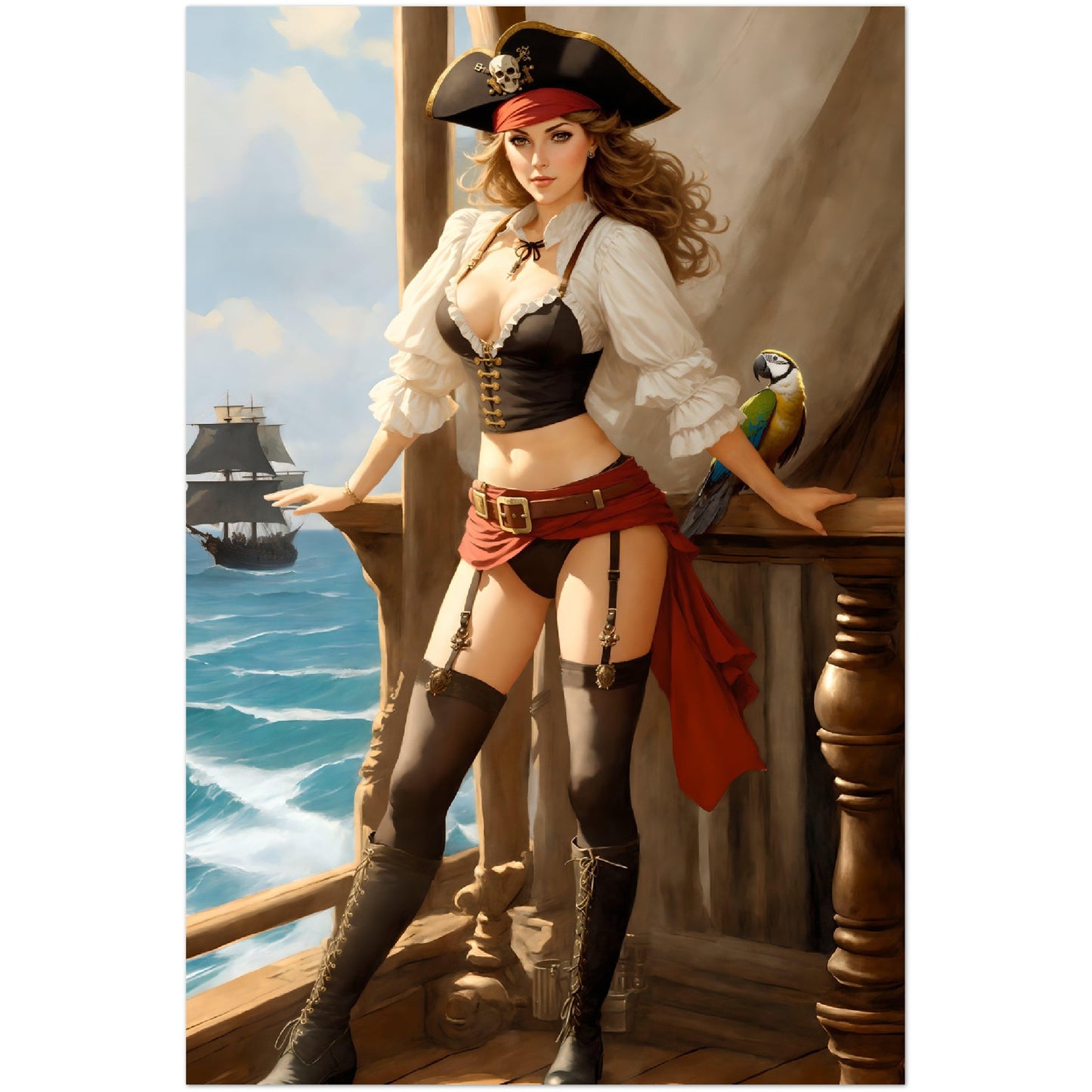 Daily Pinup #57 - The Captain Wall Art