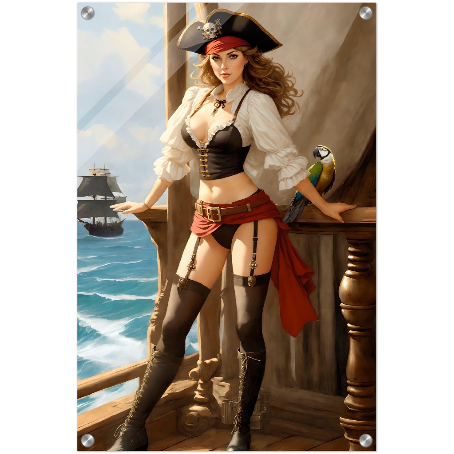 Daily Pinup #57 - The Captain Wall Art