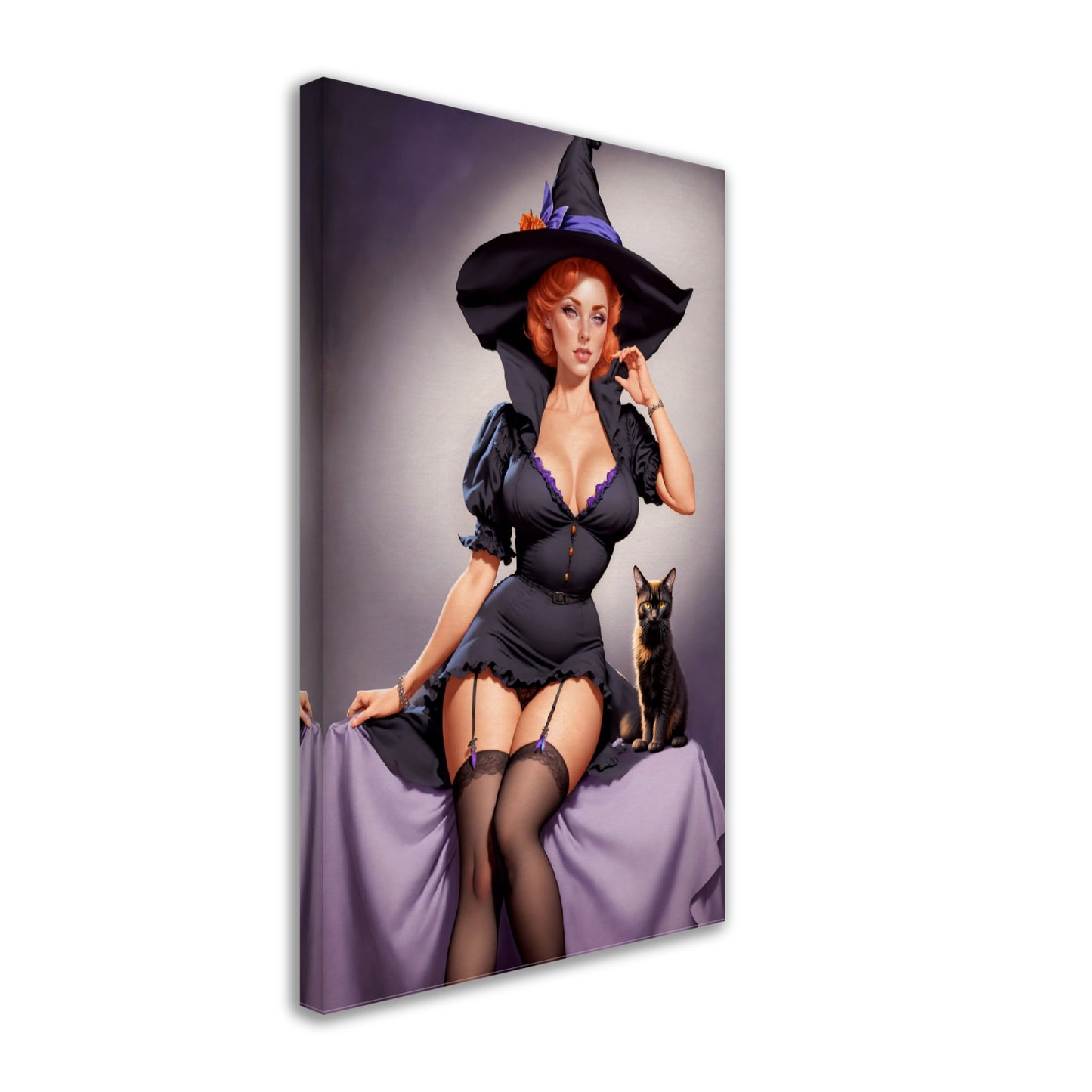 Daily Pinup #25 - The Witch's Familiar Wall Art