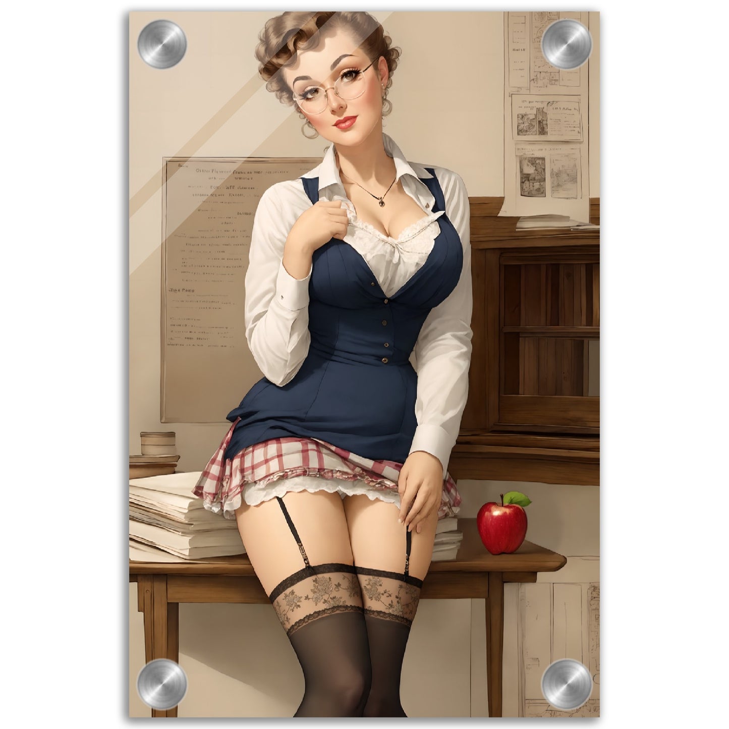 Daily Pinup #20 - The Teacher Wall Art