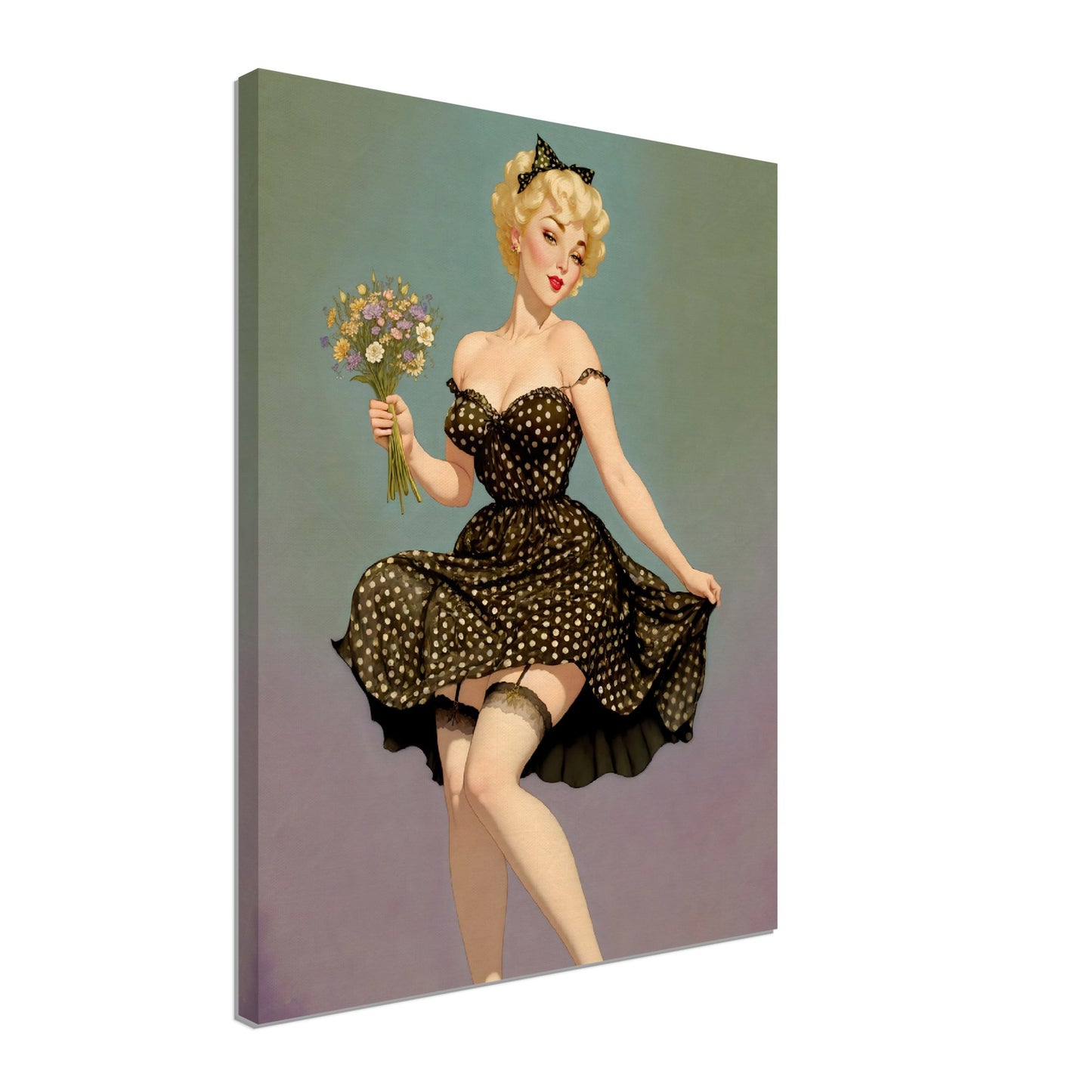 Daily Pinup #74 - Delighted Wall Art