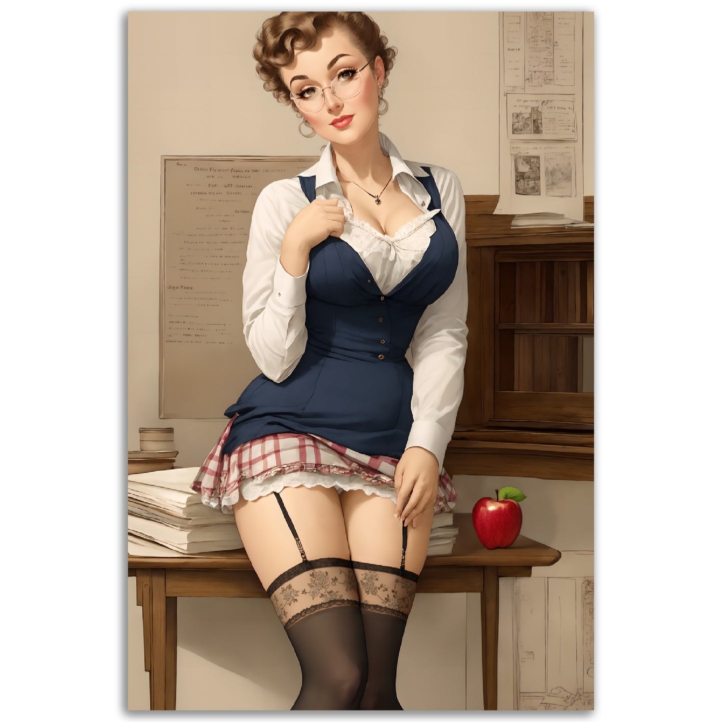 Daily Pinup #20 - The Teacher Wall Art