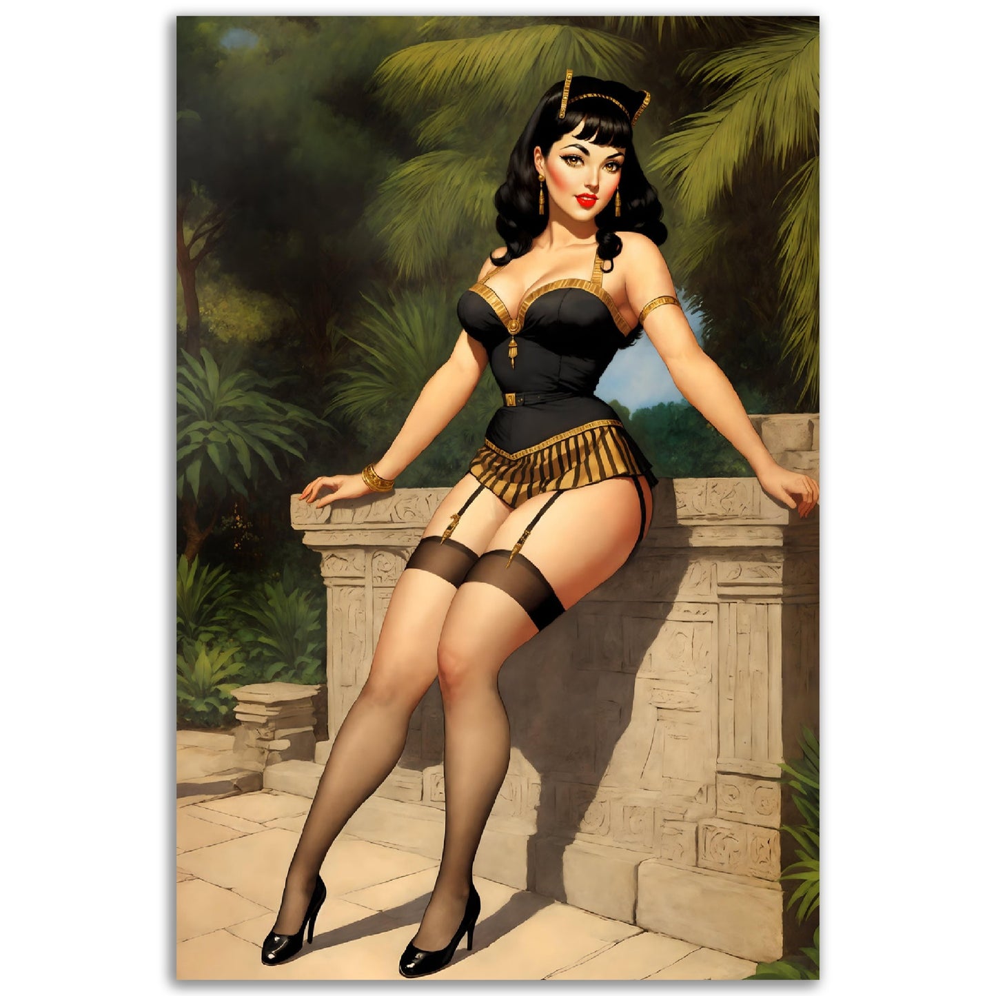 Daily Pinup #53 - Cleopatra Wall Art