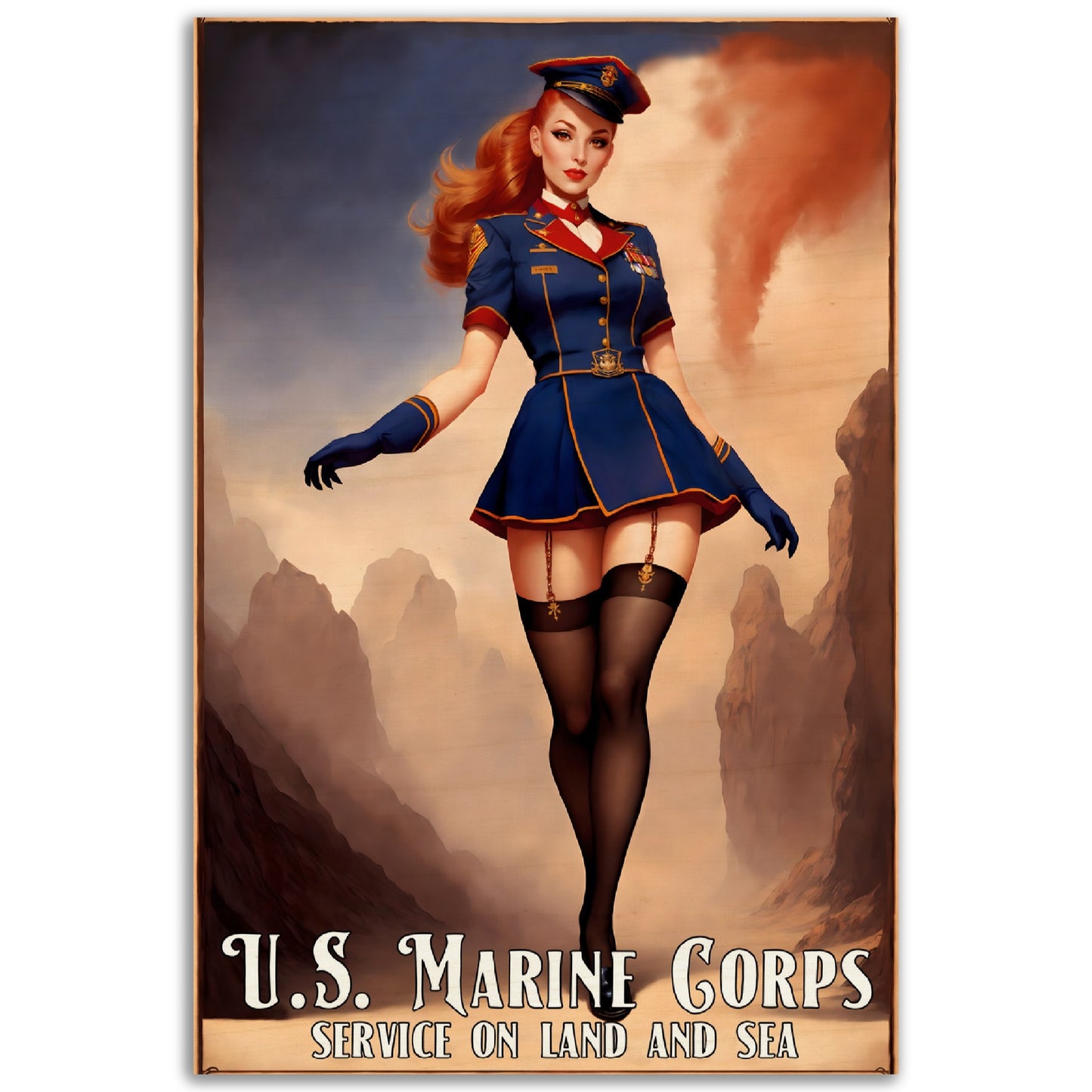 Daily Pinup #37 - Recruitment Poster Wall Art