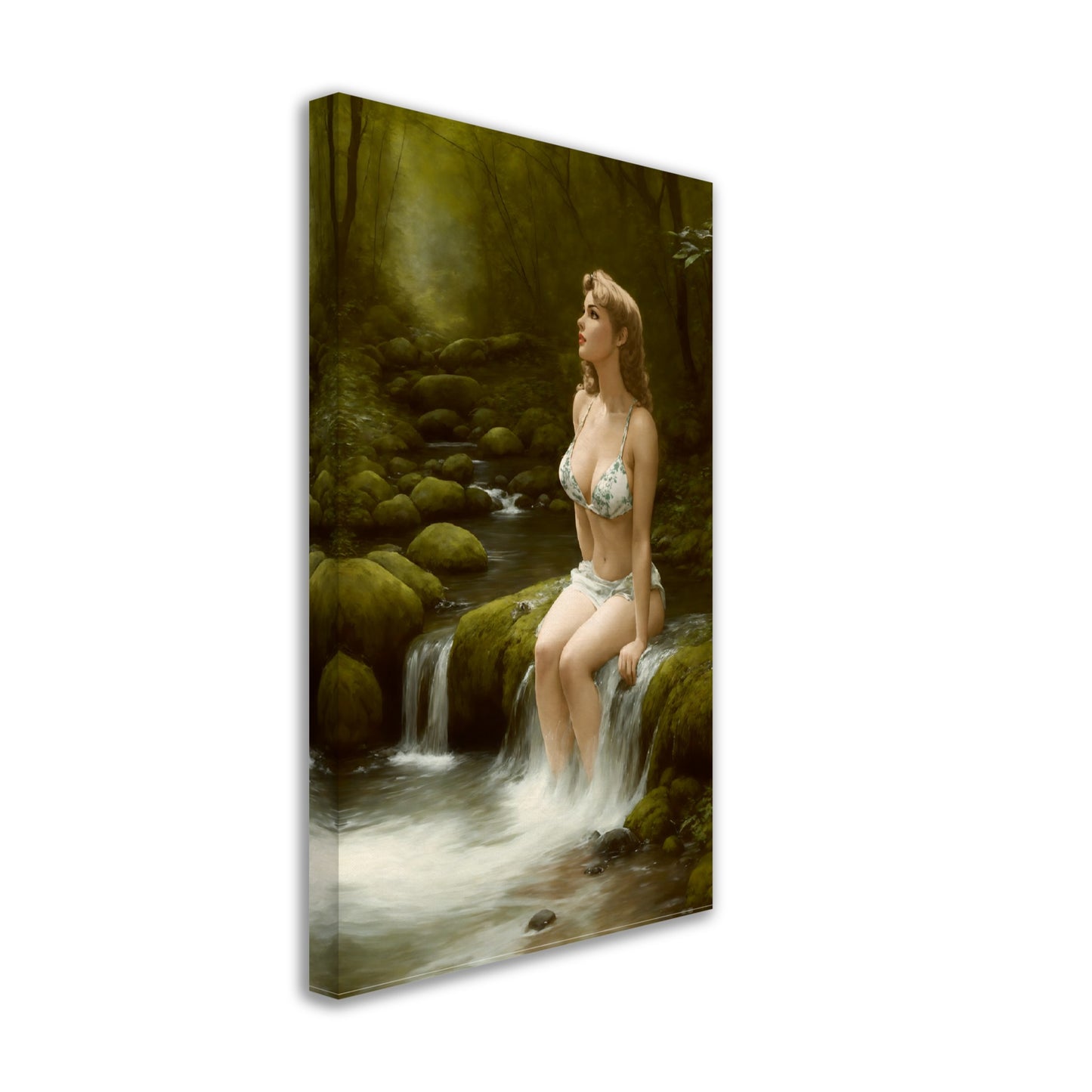 Daily Pinup #58 - Woodland Stream Wall Art