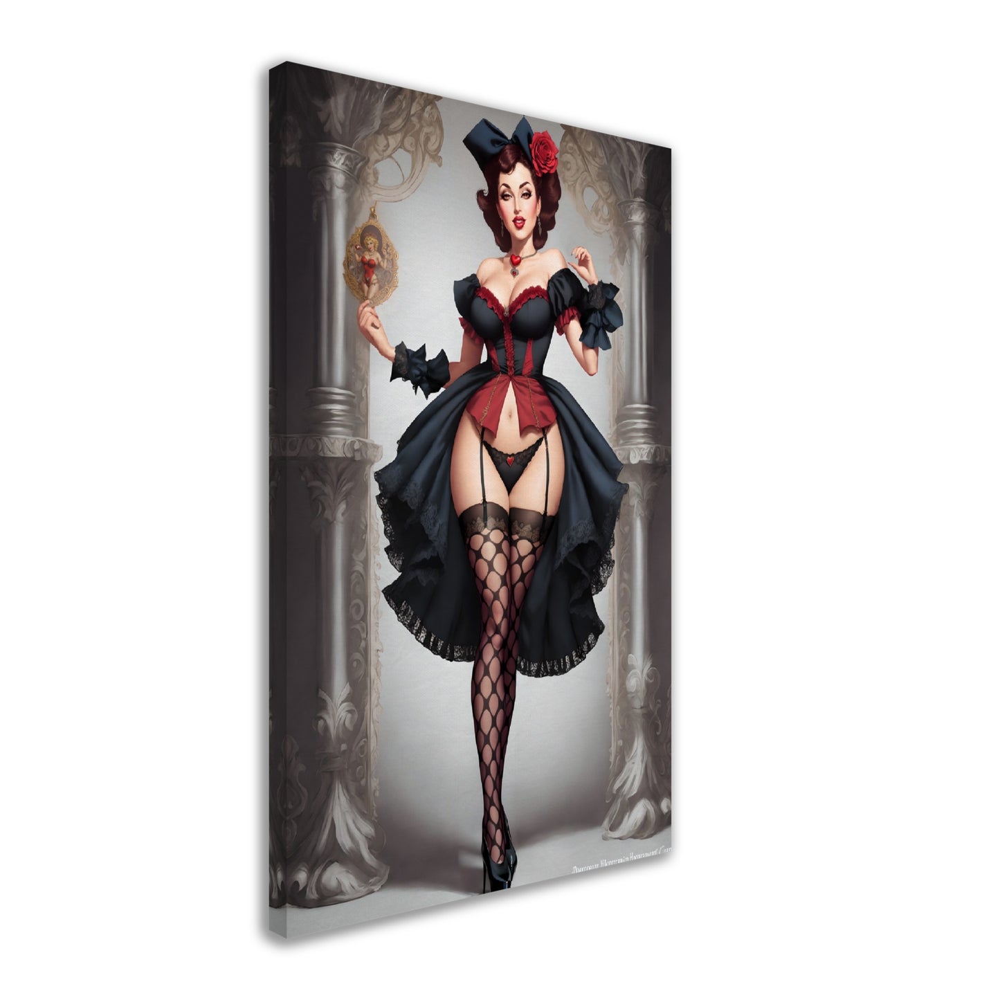 Daily Pinup #22 - Queen of Hearts Wall Art