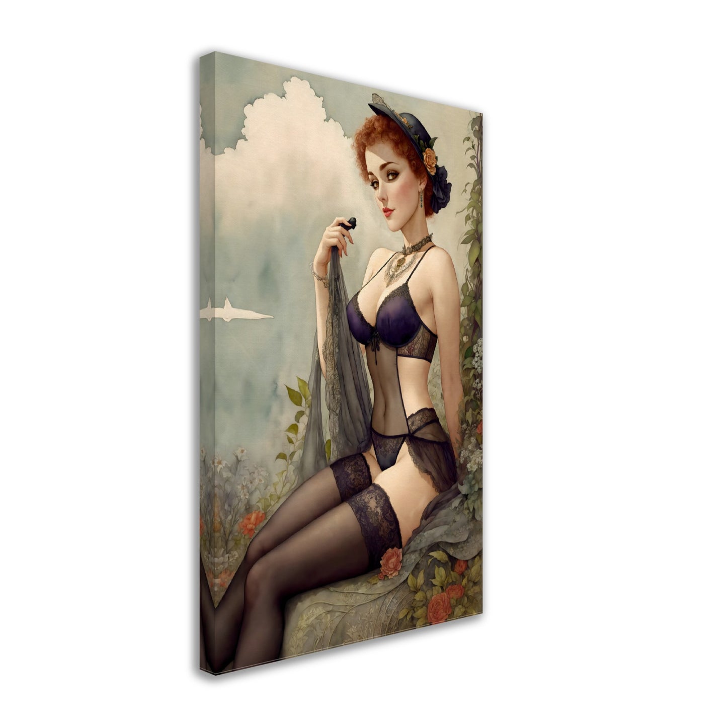 Daily Pinup #60 - Retro Temptress Wall Art