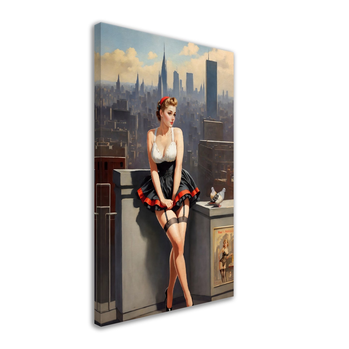 Daily Pinup #59 - Rooftop Wall Art