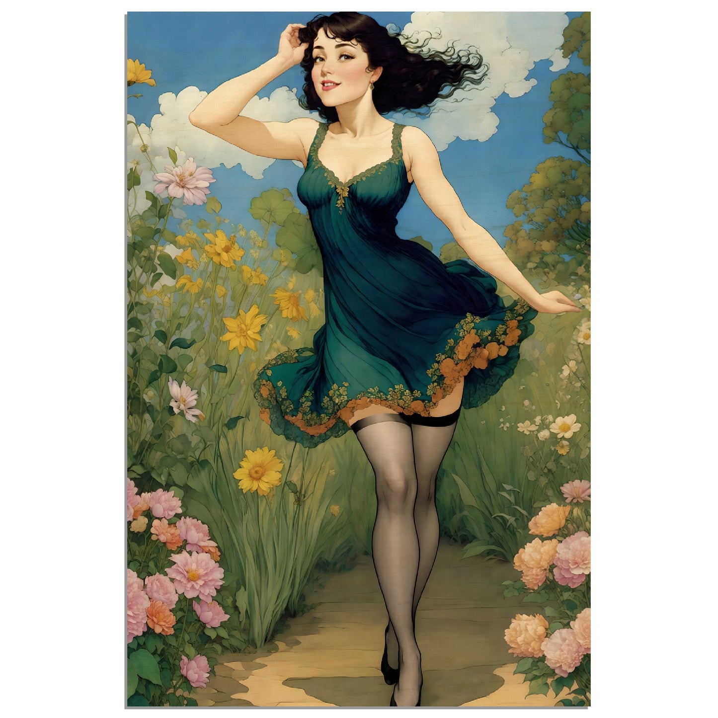Daily Pinup #75 - Spring Breeze Wall Art