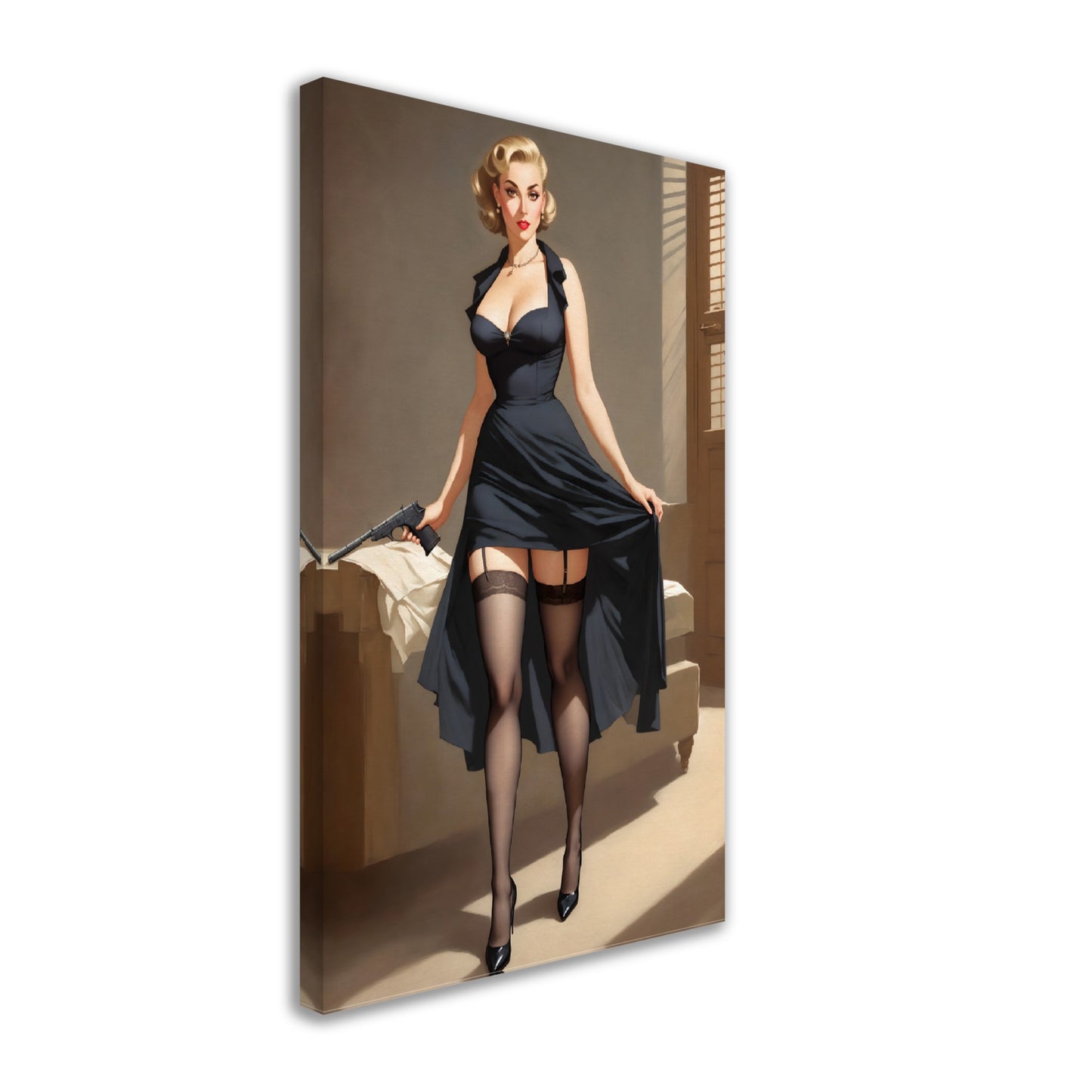 Daily Pinup #34 - Secret Agent Wall Art