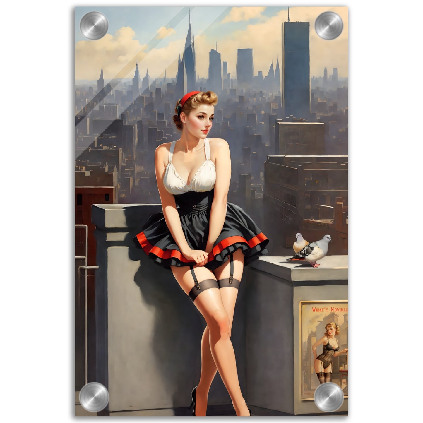 Daily Pinup #59 - Rooftop Wall Art