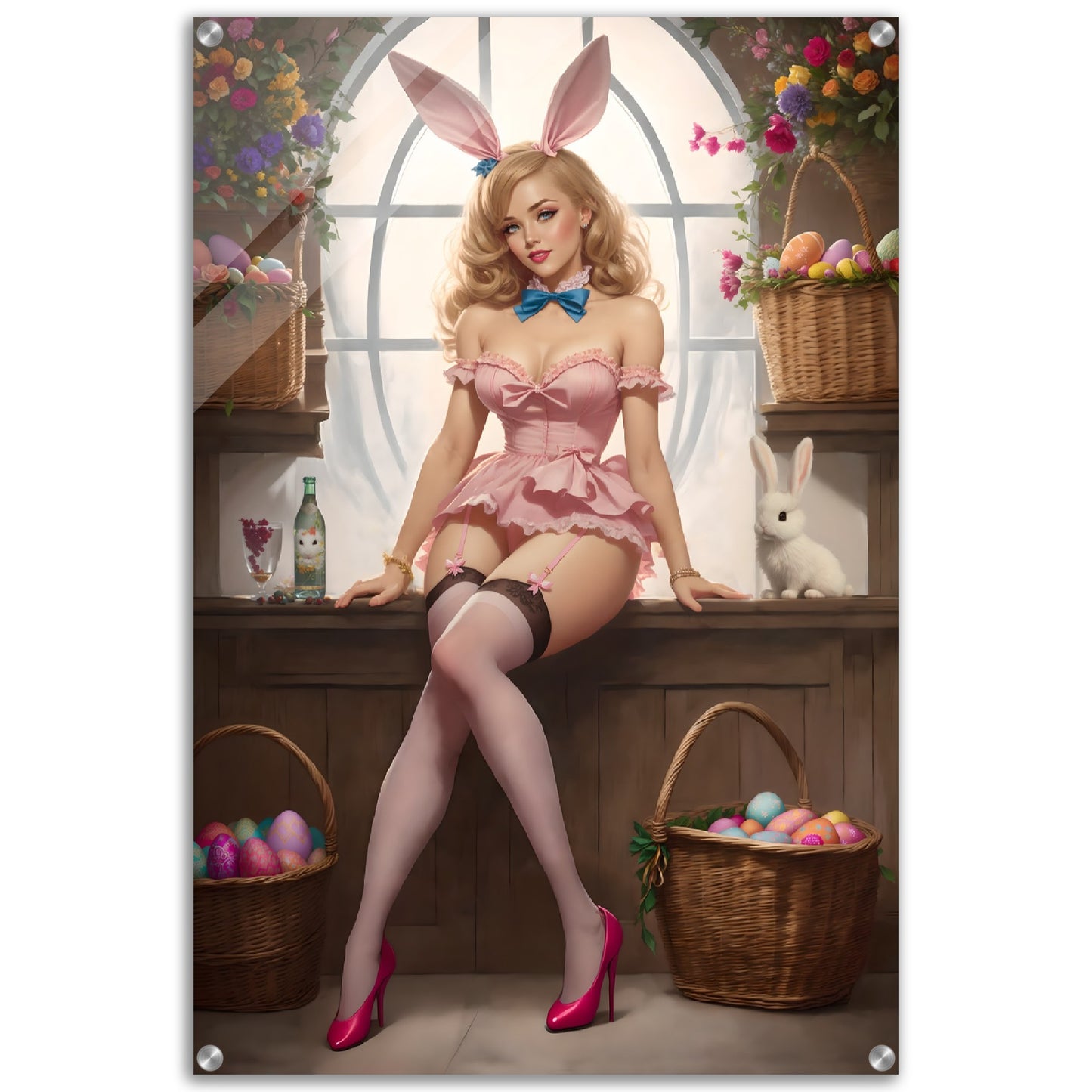 Daily Pinup #39 - The Real Easter Bunny Wall Art