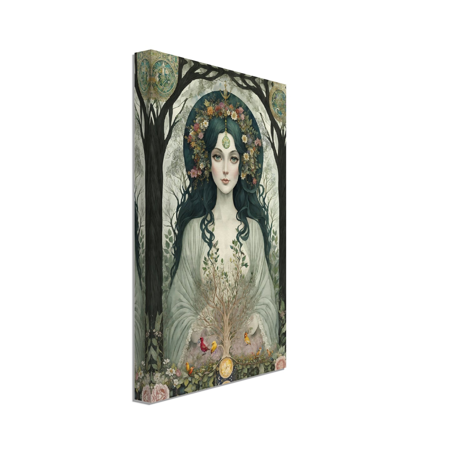 Daily Pinup #71 - Zoe Goddess of New Life Wall Art