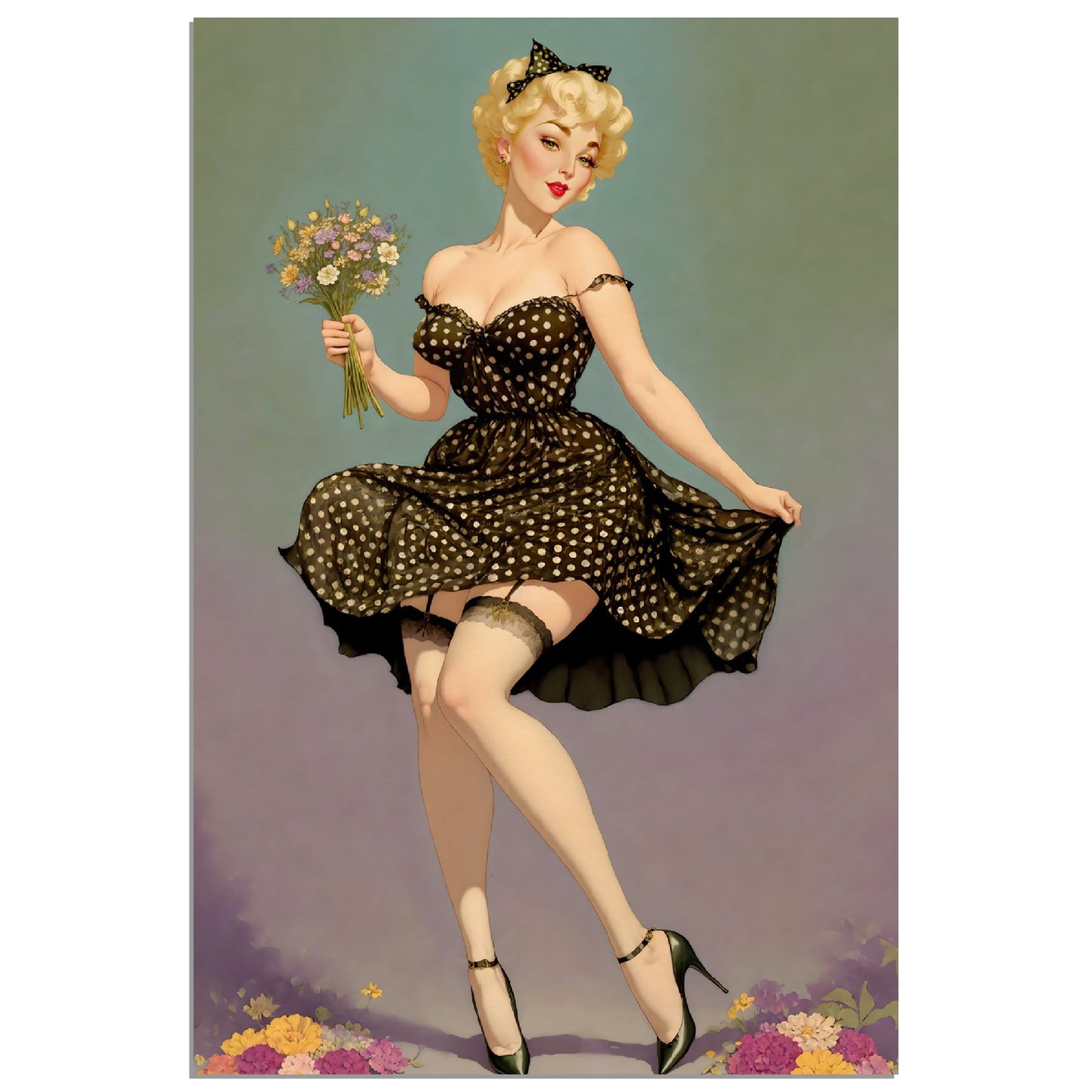 Daily Pinup #74 - Delighted Wall Art