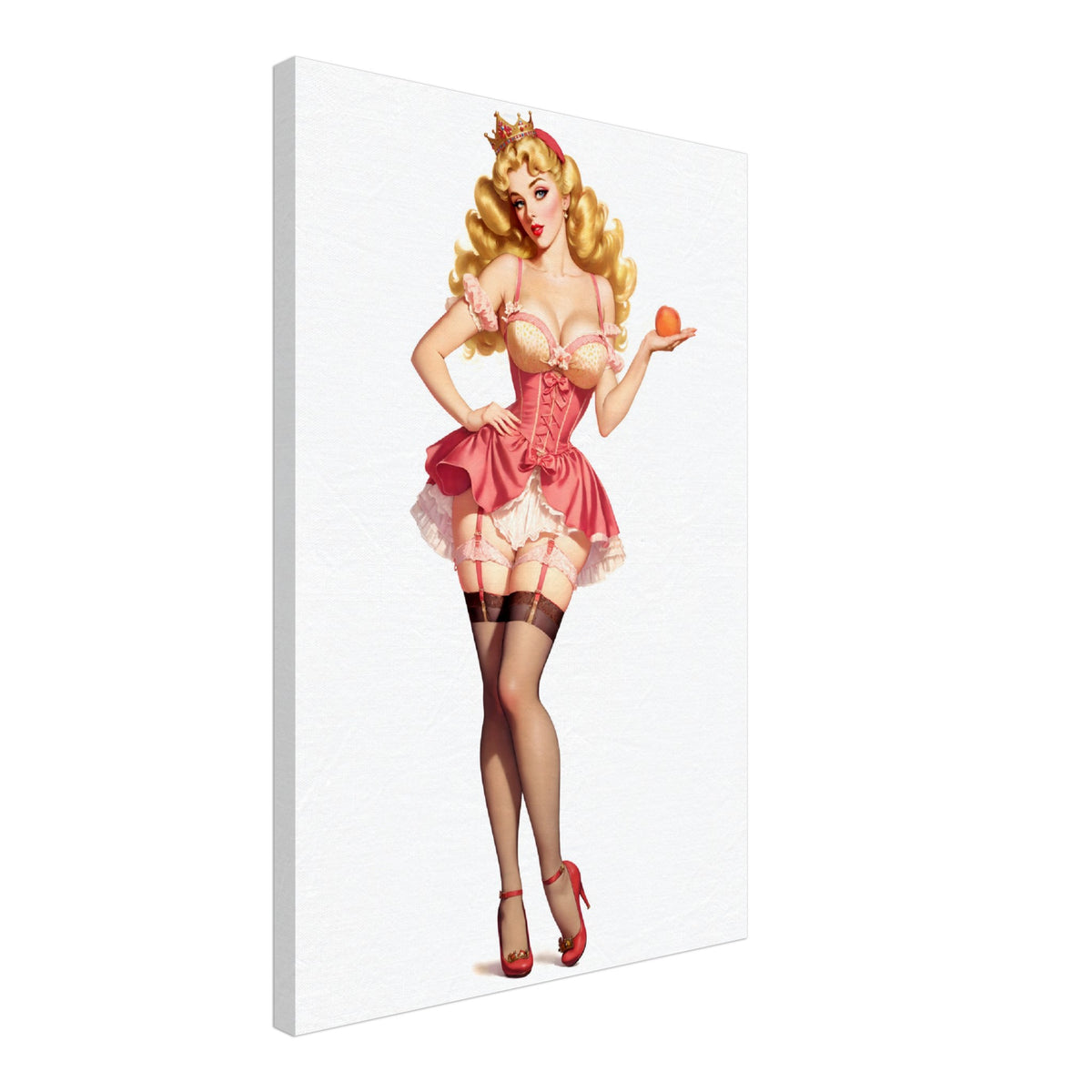 Daily Pinup #13 - Retro Princess Wall Art