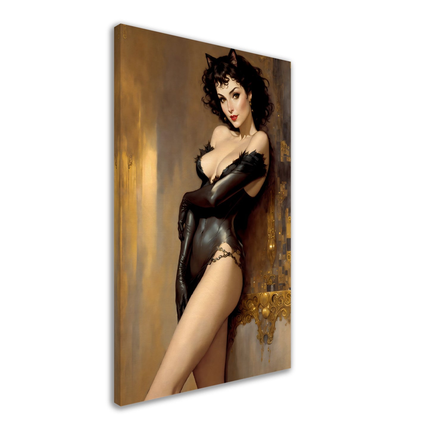 Daily Pinup #33 - Kitty Kat Wall Art