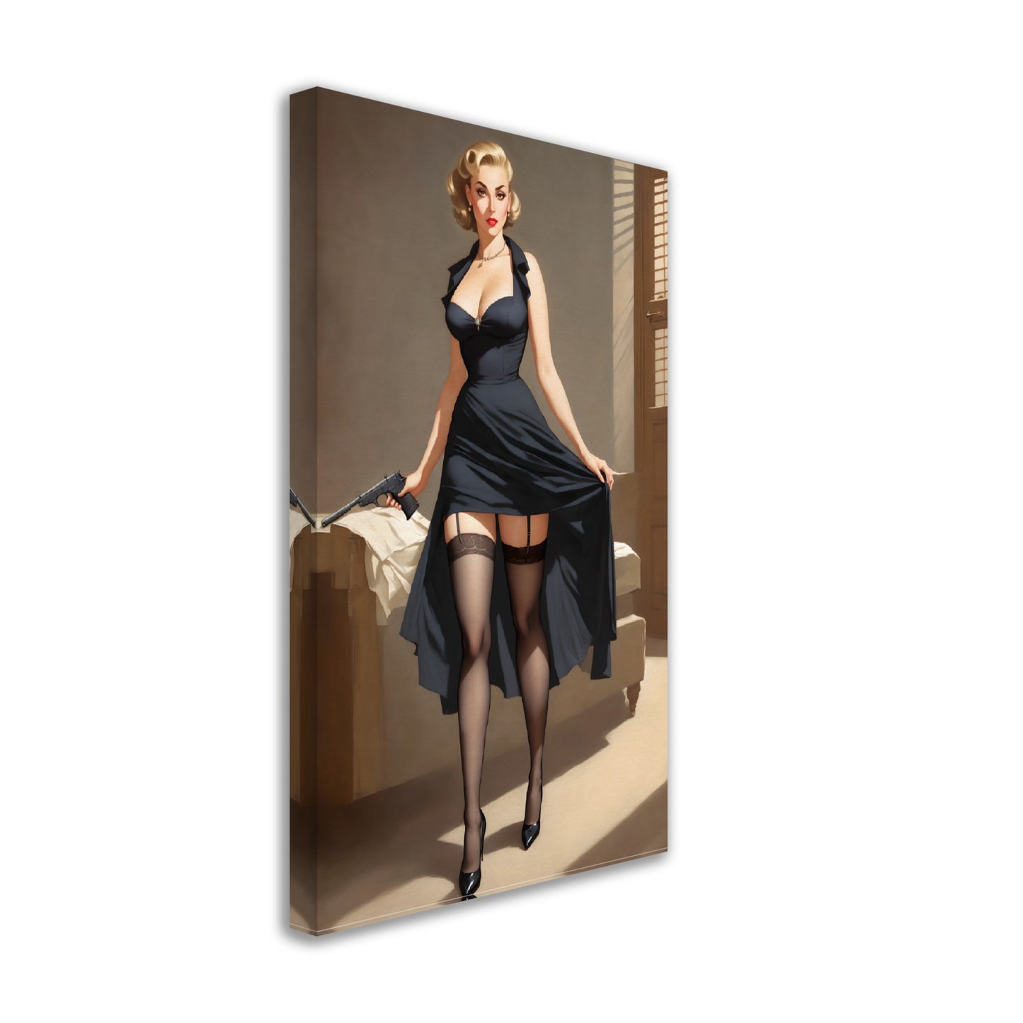 Daily Pinup #34 - Secret Agent Wall Art