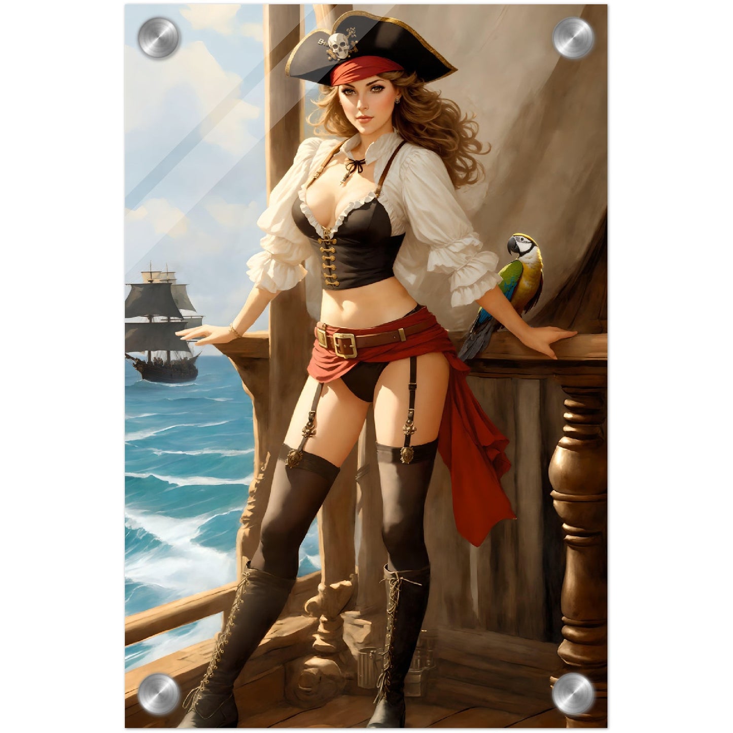 Daily Pinup #57 - The Captain Wall Art