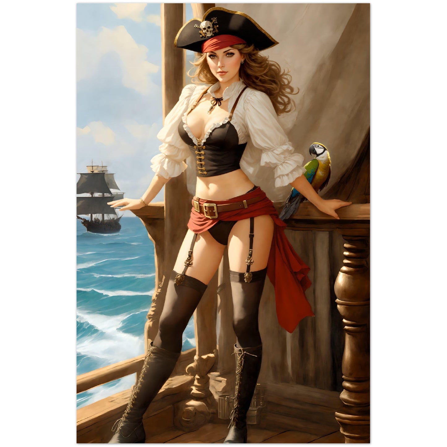 Daily Pinup #57 - The Captain Wall Art
