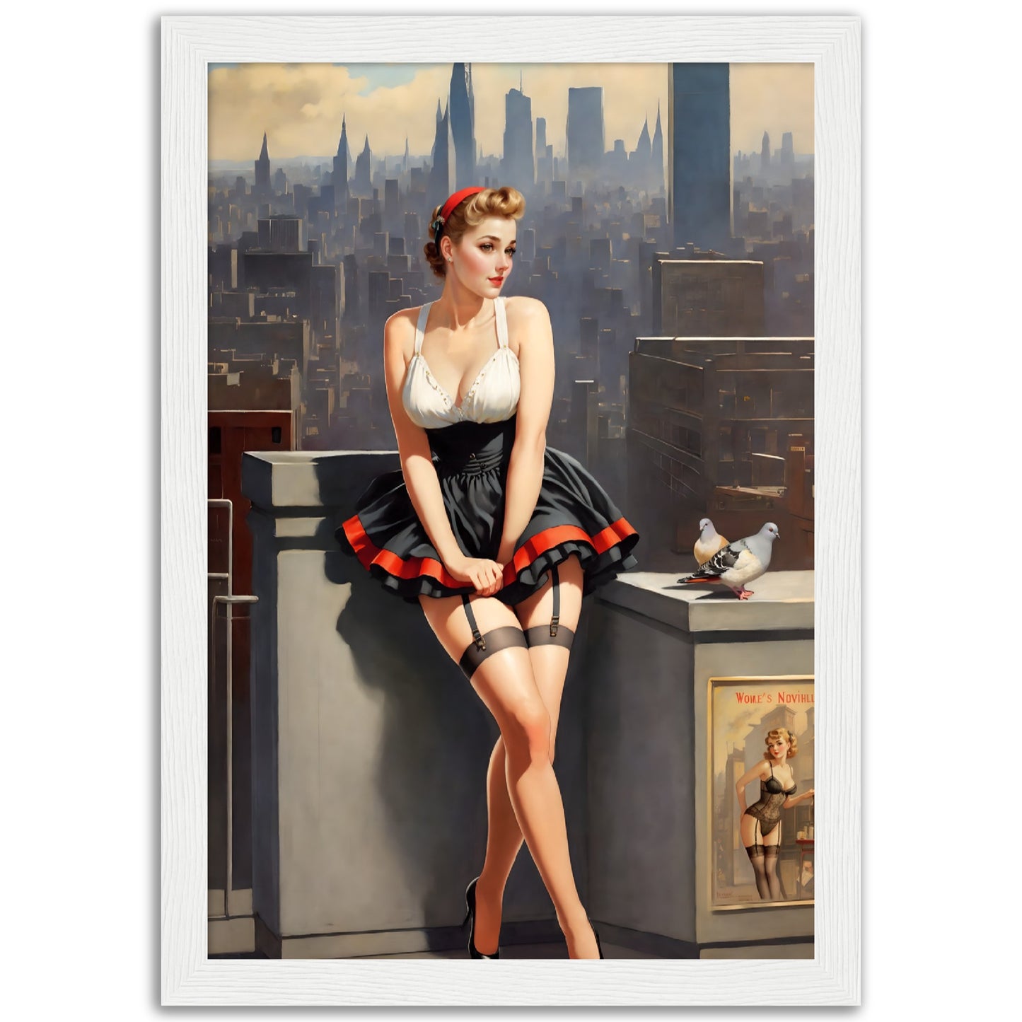 Daily Pinup #59 - Rooftop Wall Art
