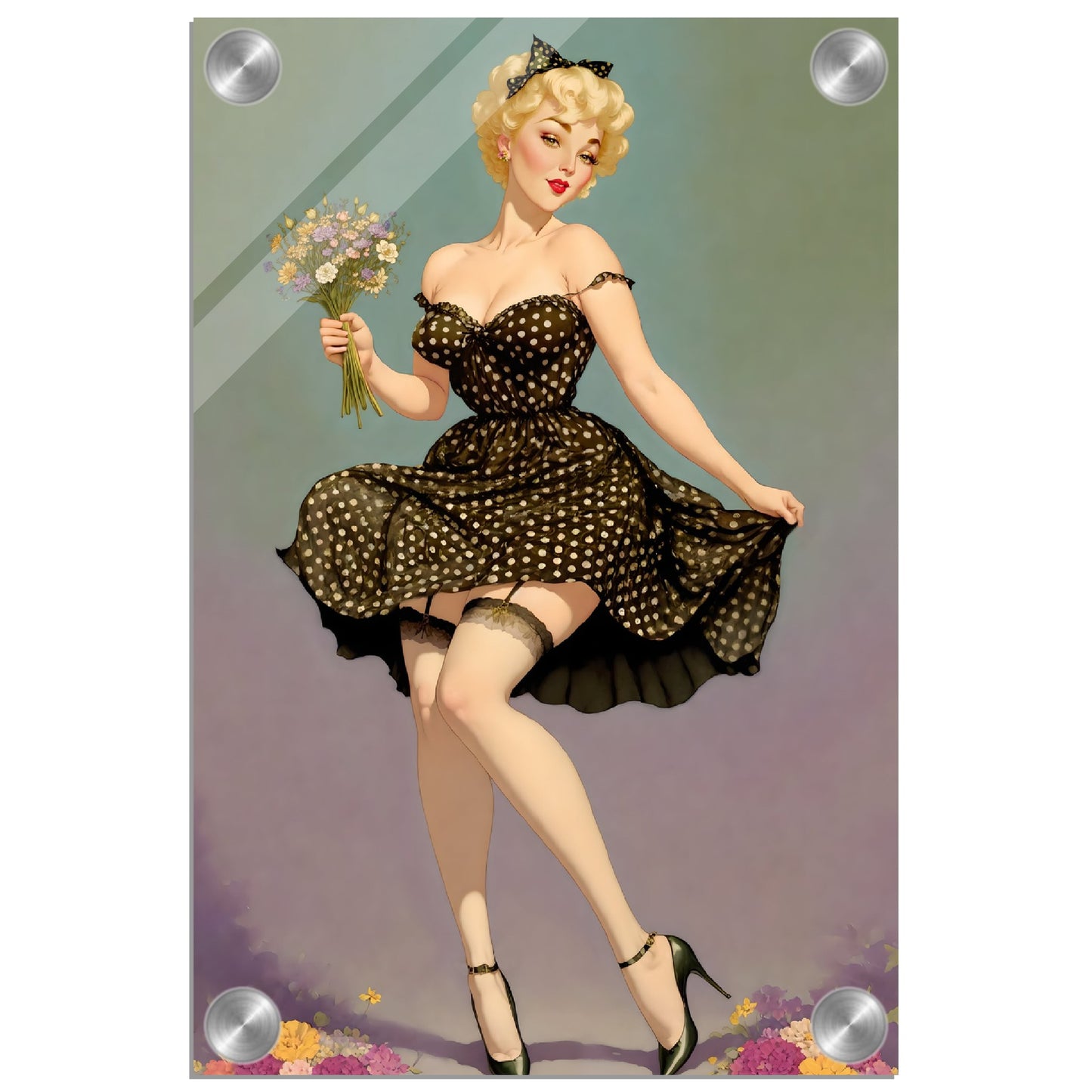 Daily Pinup #74 - Delighted Wall Art