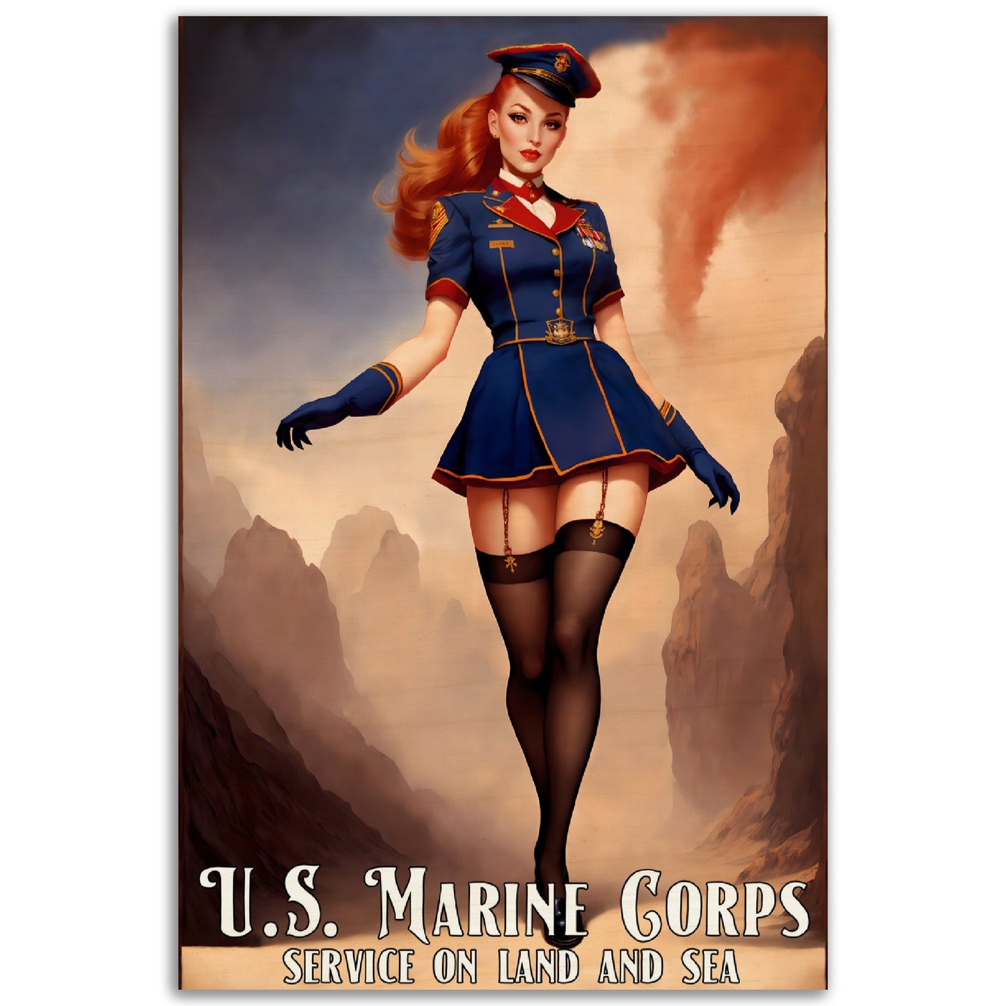 Daily Pinup #37 - Recruitment Poster Wall Art
