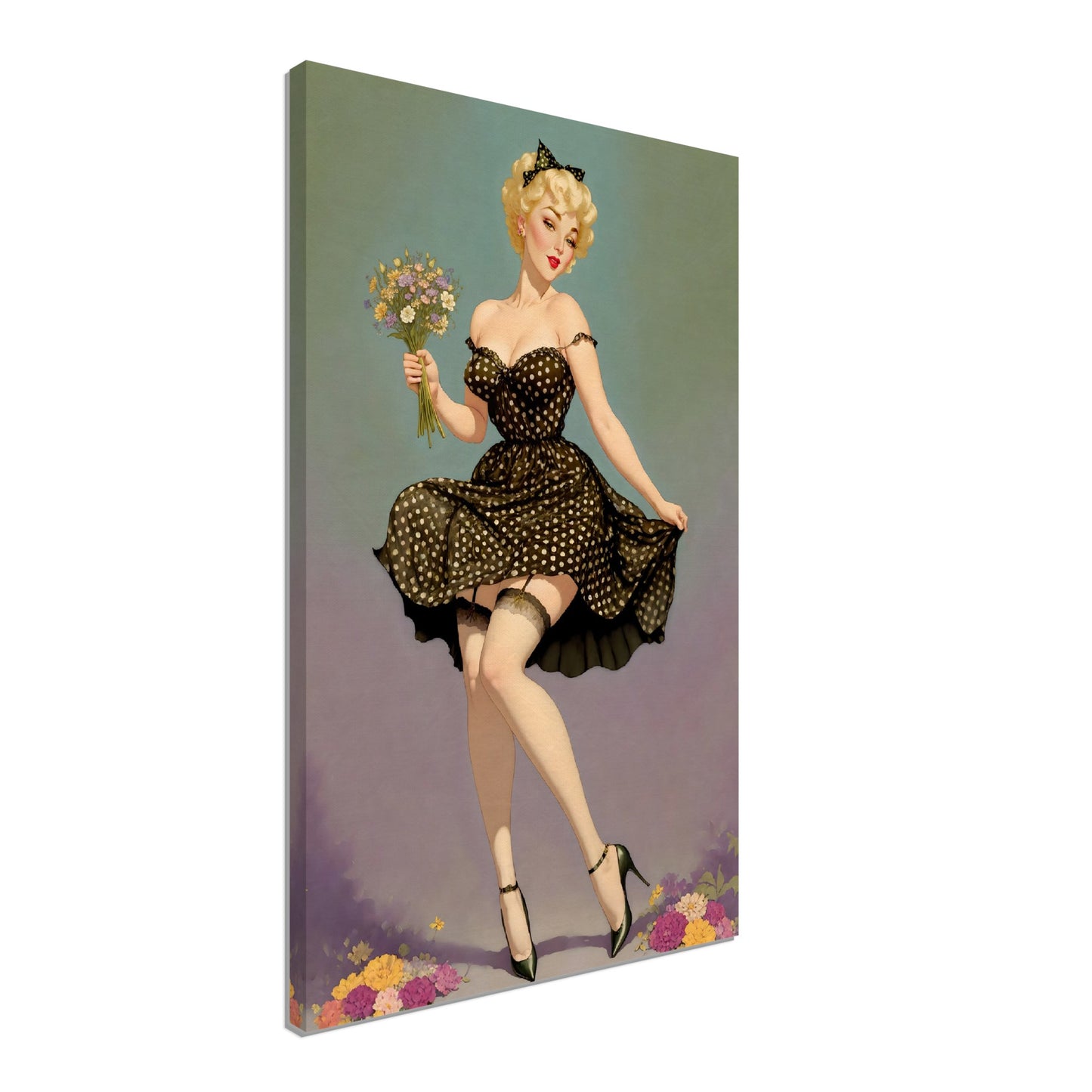 Daily Pinup #74 - Delighted Wall Art