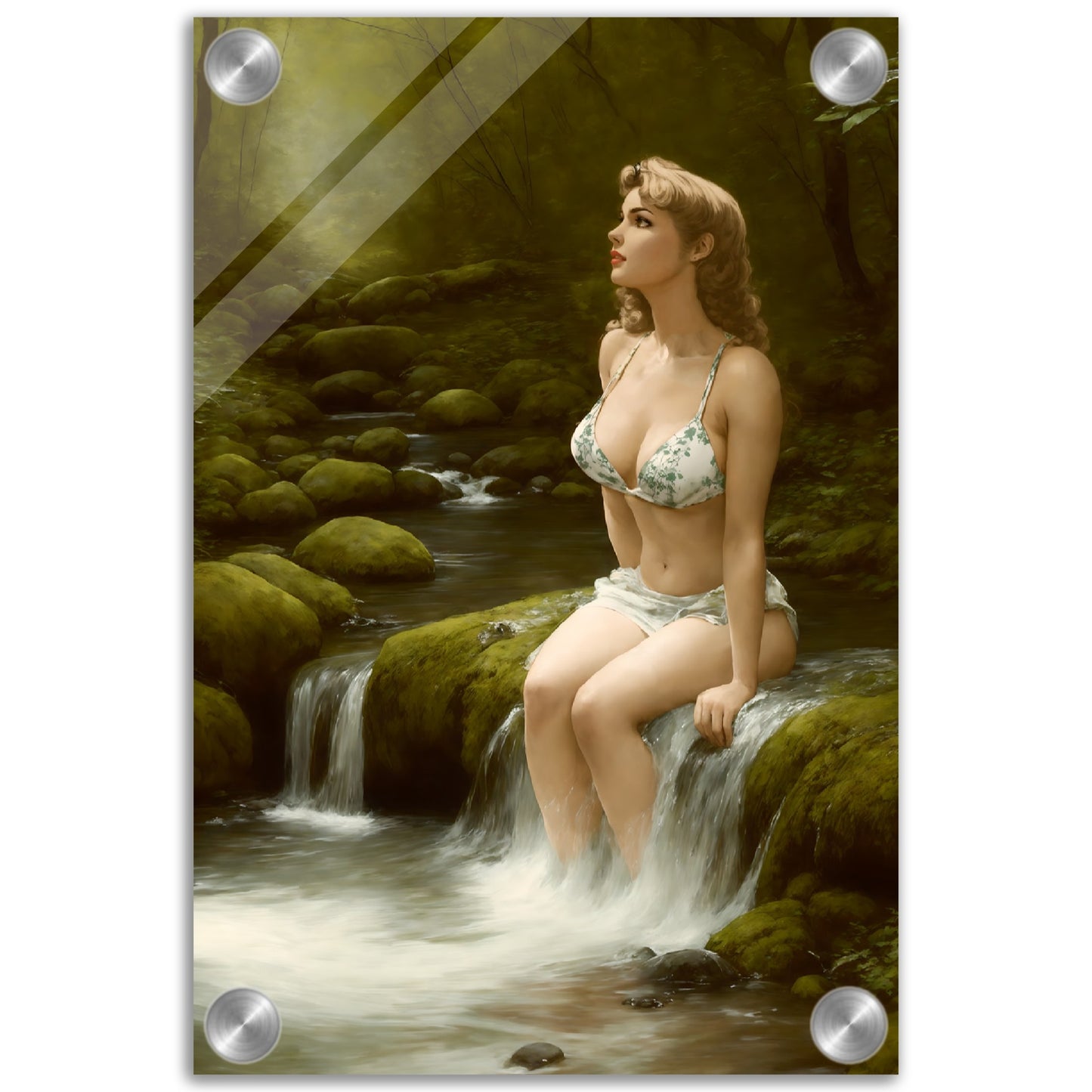 Daily Pinup #58 - Woodland Stream Wall Art