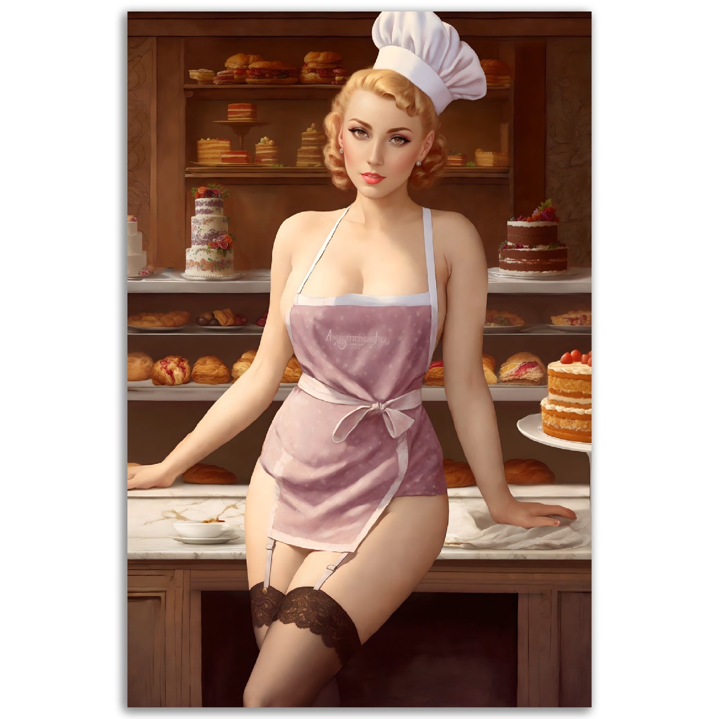 Daily Pinup #40 - Pastry Chef Wall Art
