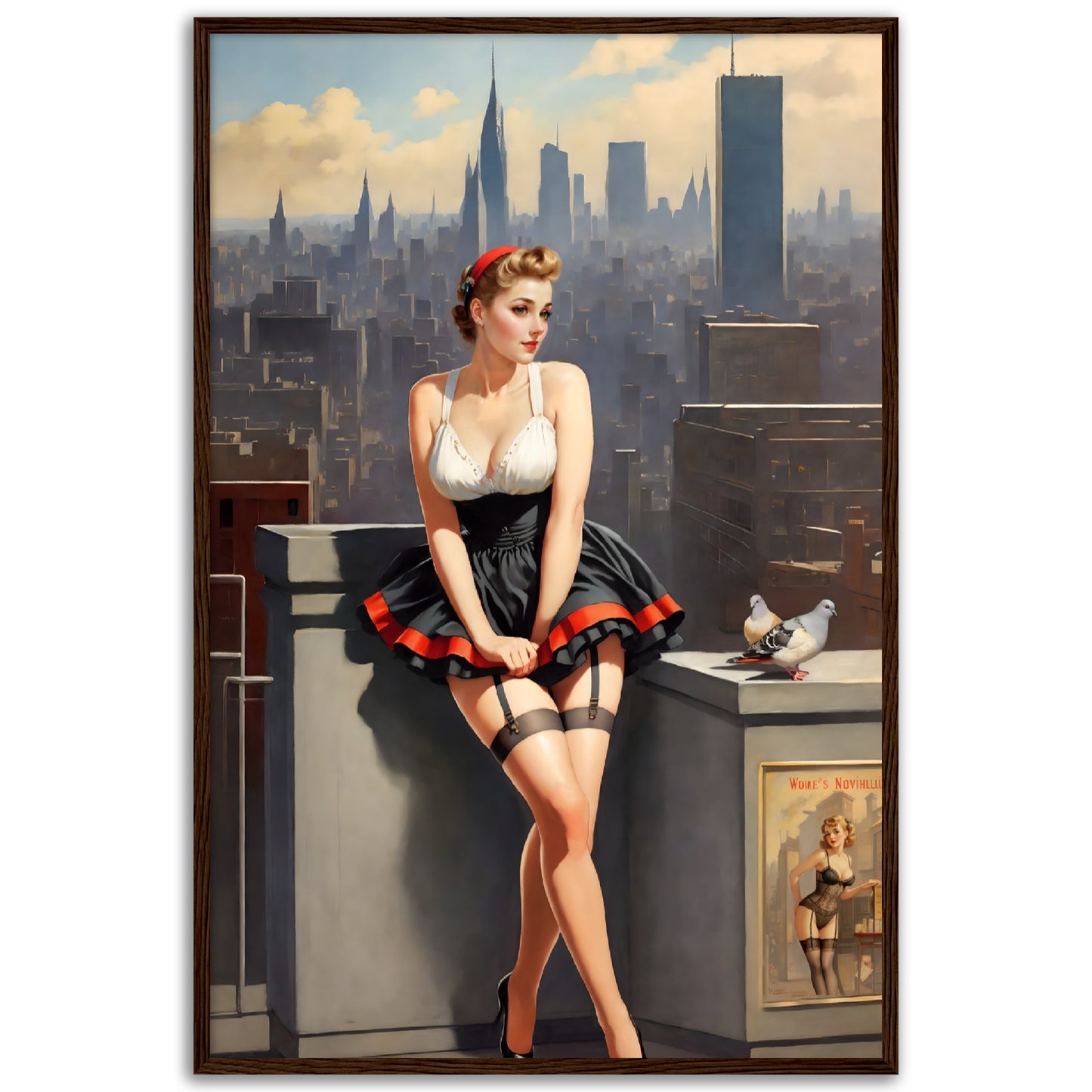 Daily Pinup #59 - Rooftop Wall Art