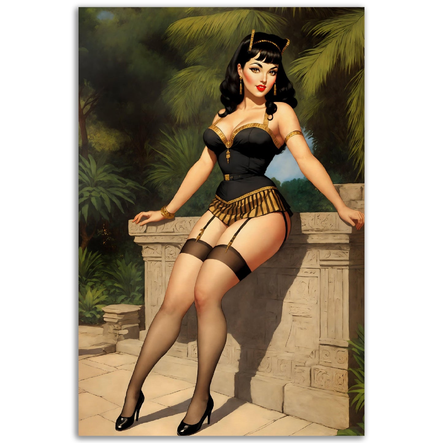 Daily Pinup #53 - Cleopatra Wall Art