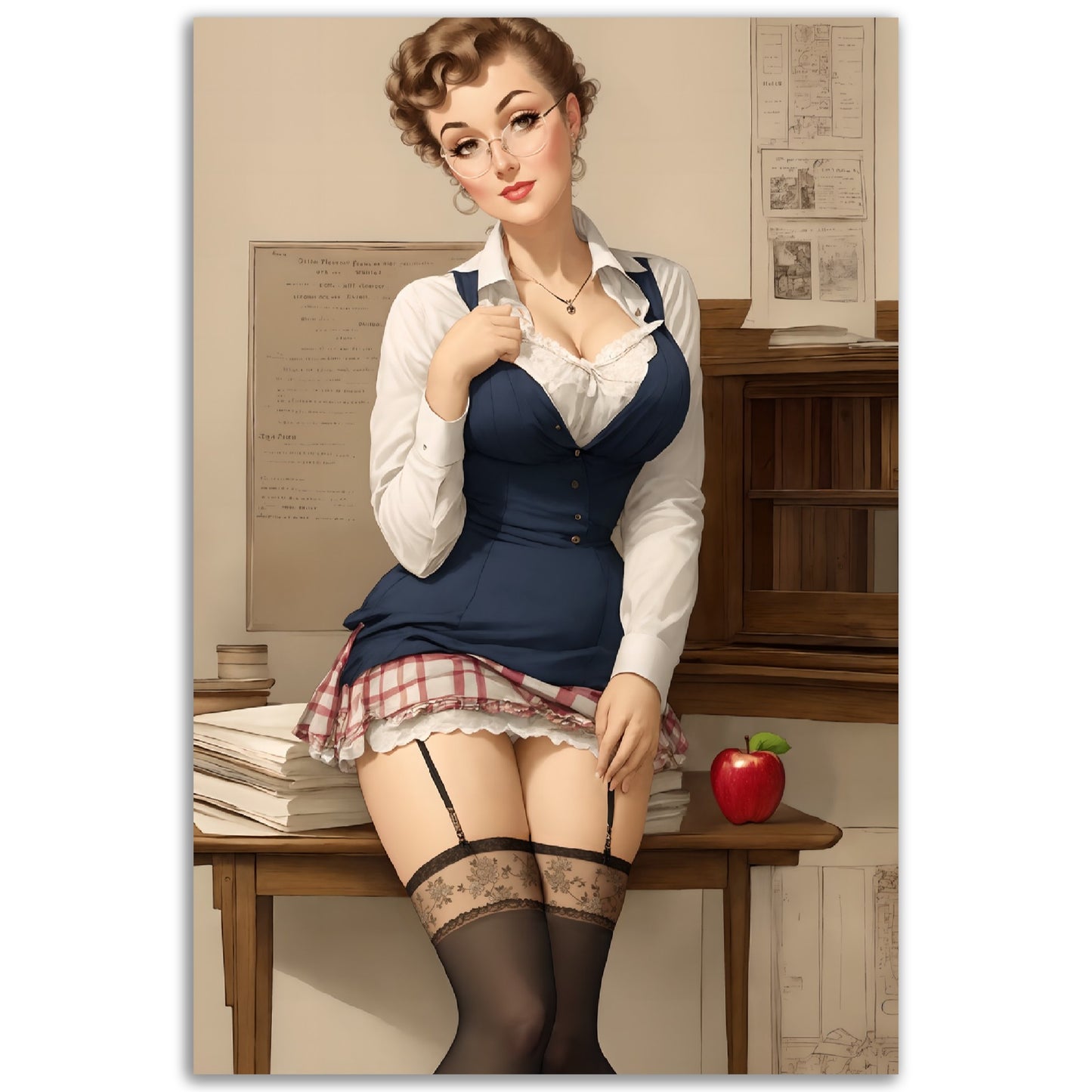 Daily Pinup #20 - The Teacher Wall Art
