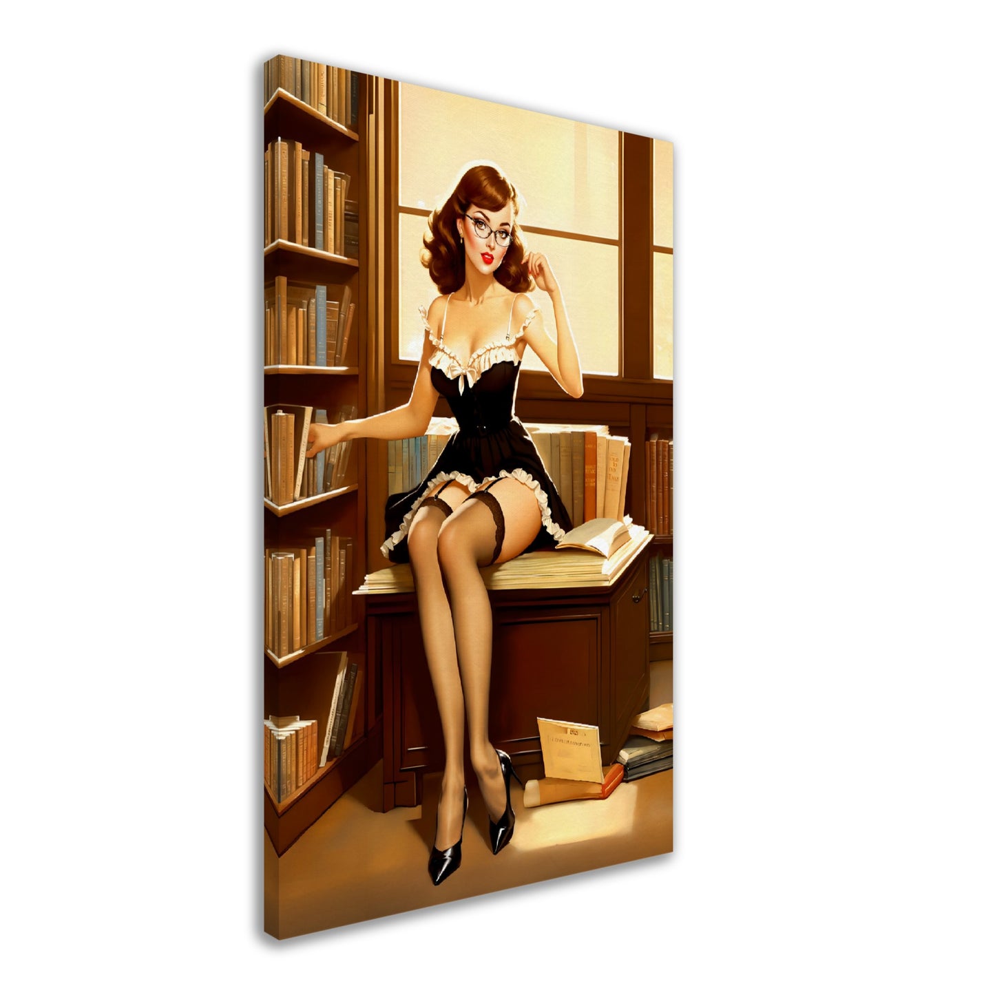 Daily Pinup #30 - The Library Wall Art
