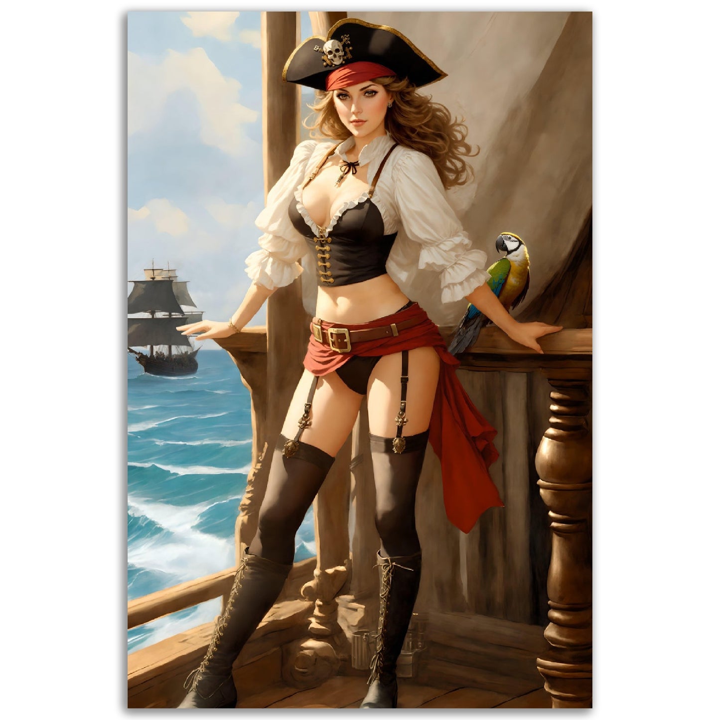 Daily Pinup #57 - The Captain Wall Art
