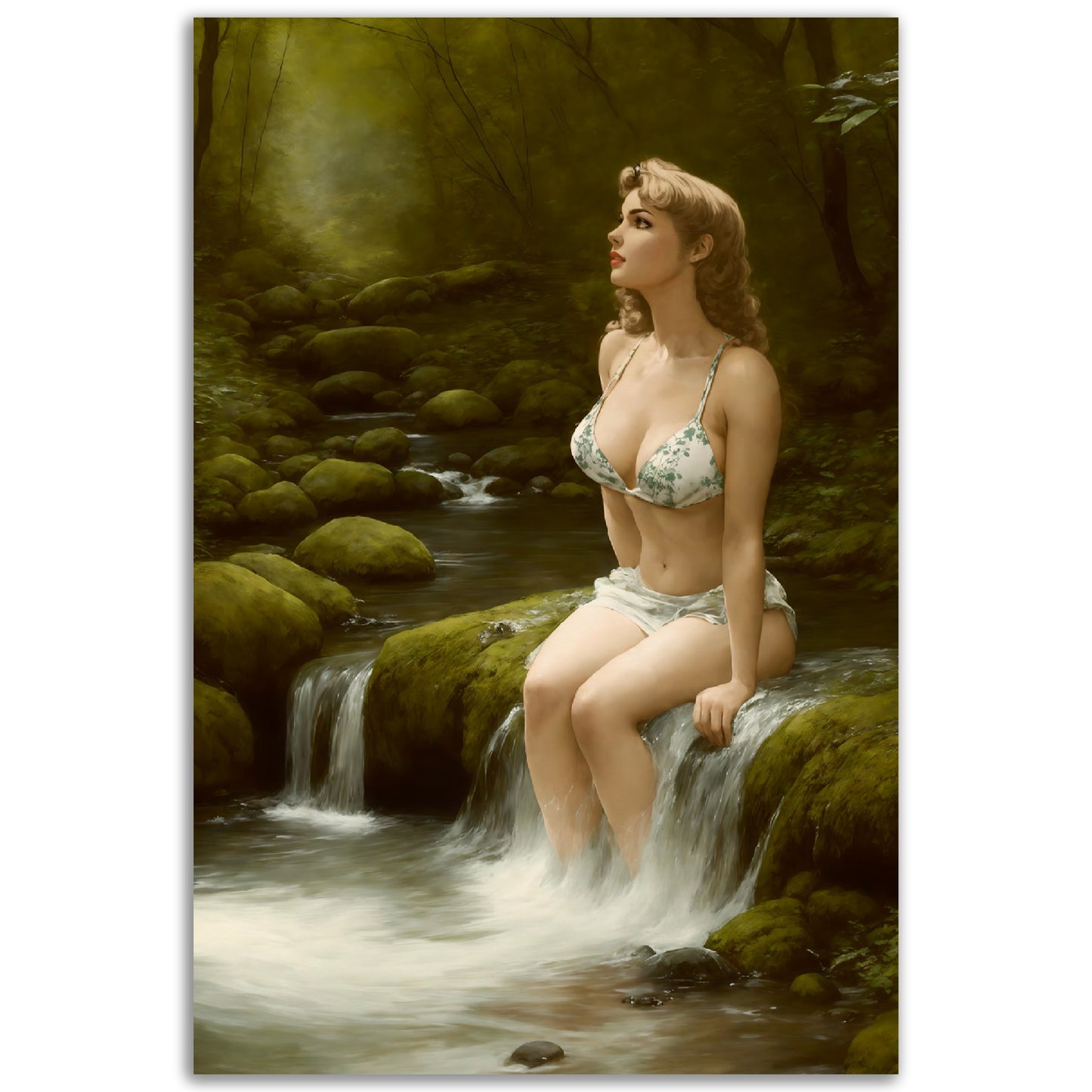 Daily Pinup #58 - Woodland Stream Wall Art