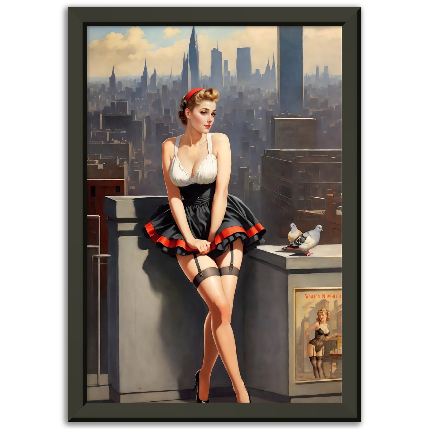 Daily Pinup #59 - Rooftop Wall Art