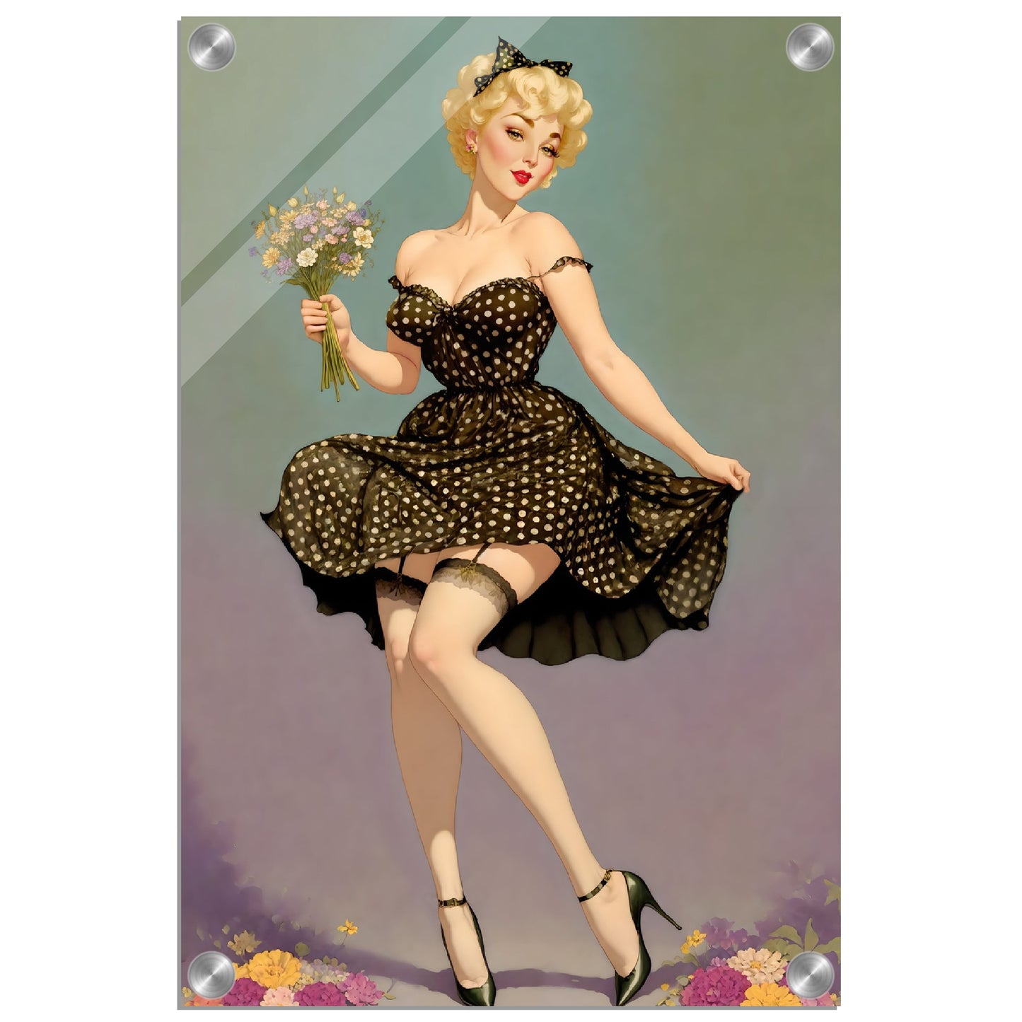 Daily Pinup #74 - Delighted Wall Art