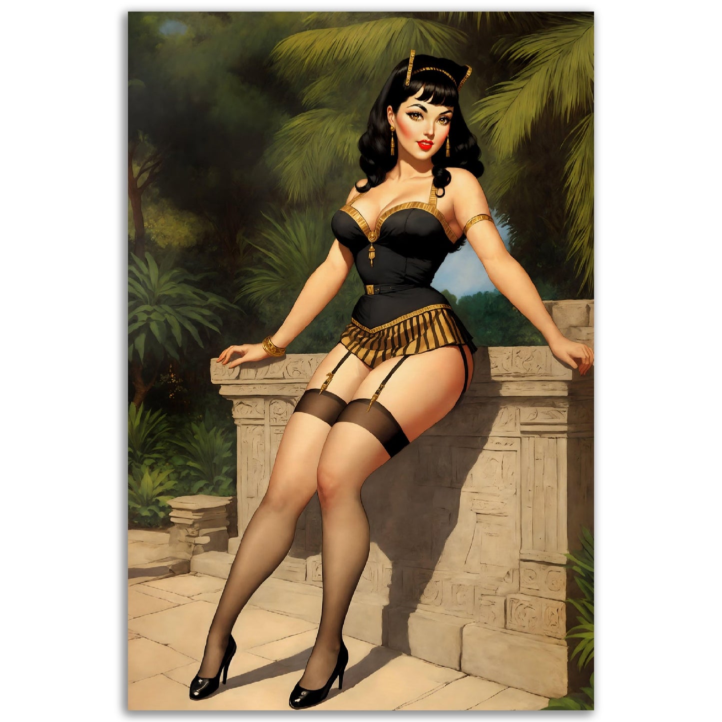 Daily Pinup #53 - Cleopatra Wall Art