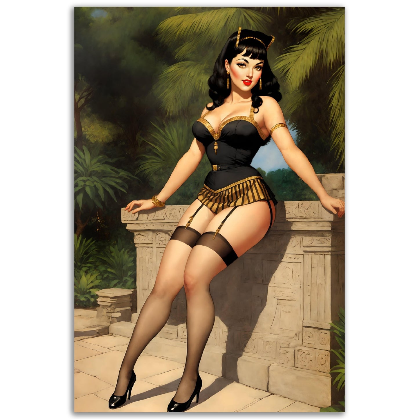 Daily Pinup #53 - Cleopatra Wall Art