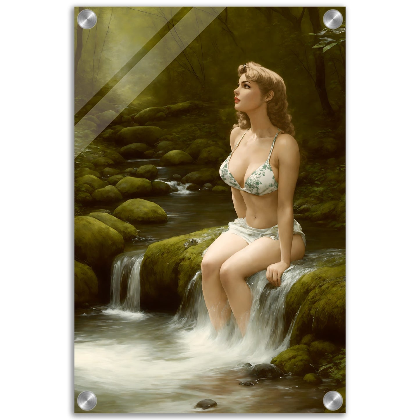 Daily Pinup #58 - Woodland Stream Wall Art