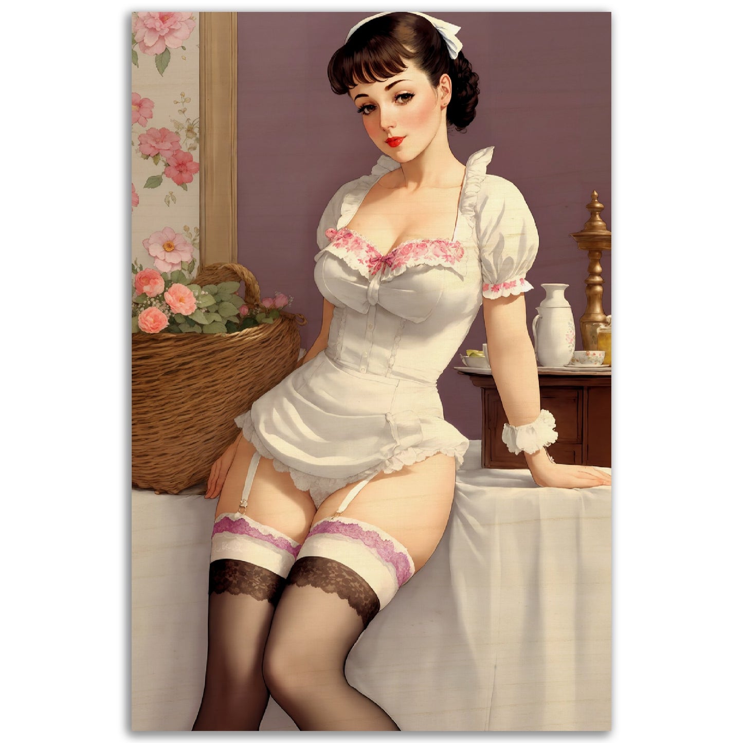 Daily Pinup #21 - The Maid Wall Art