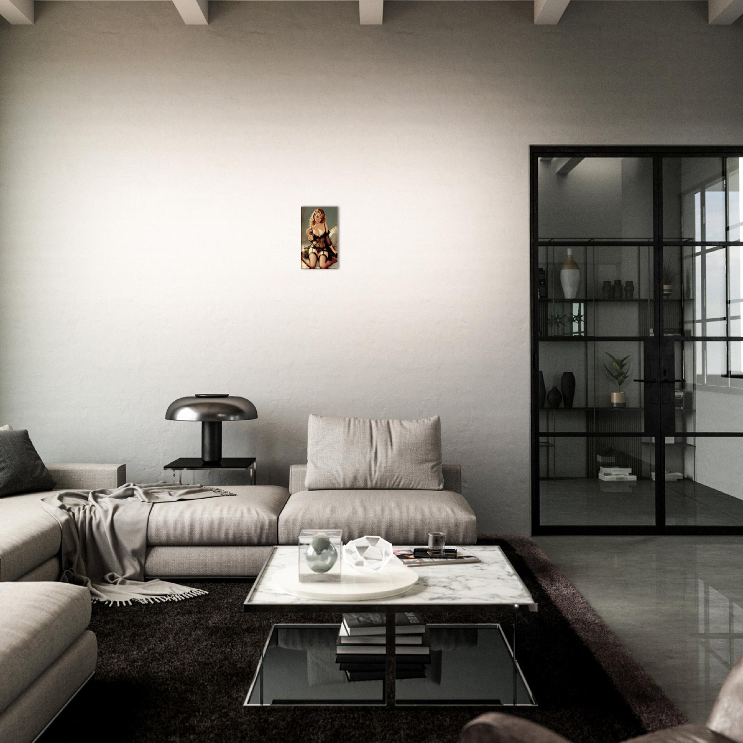 Daily Pinup #69 - She's Waiting Wall Art