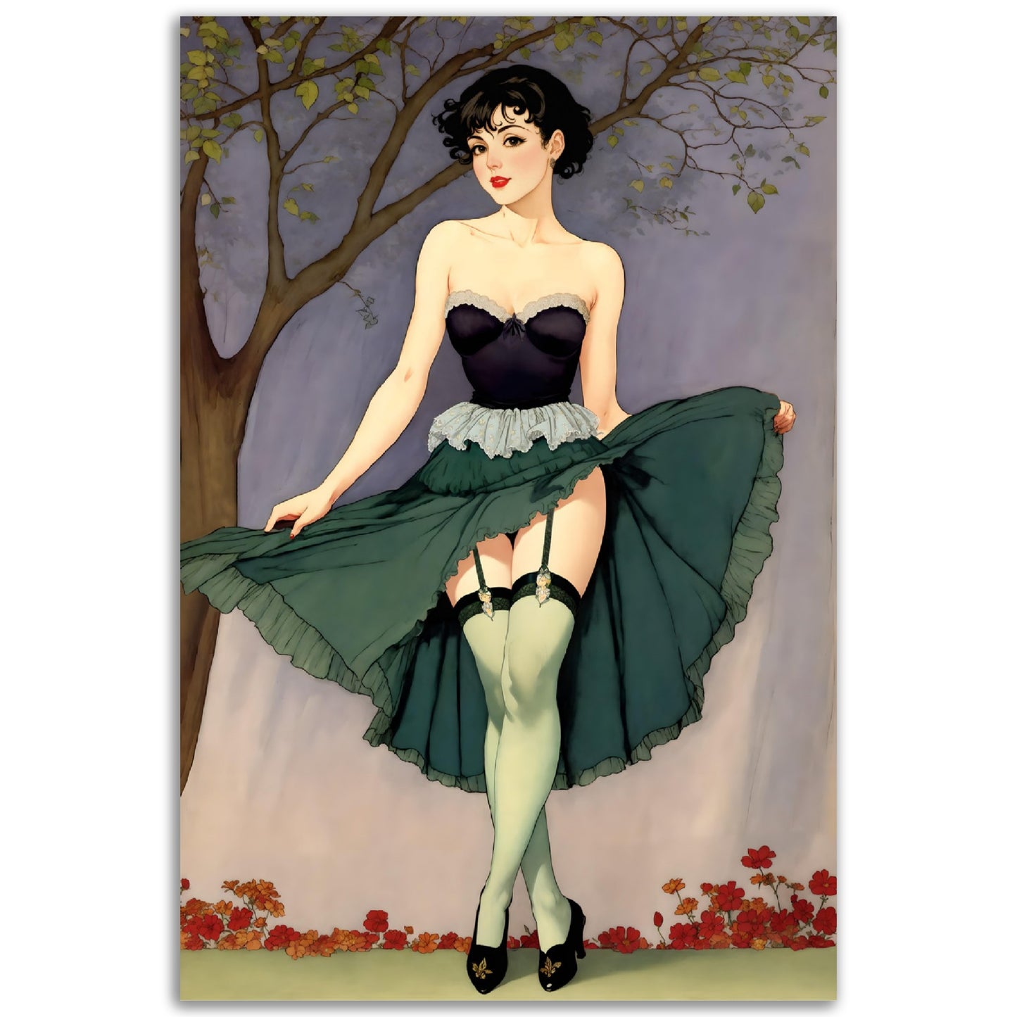 Daily Pinup #61 - Simpler Times Wall Art